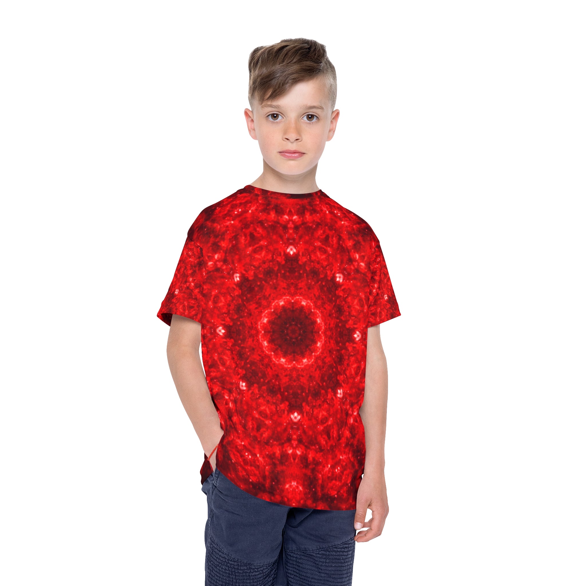 Katerina's Battle Symphony Red Instead Desires 2021 Kids Sports Jersey