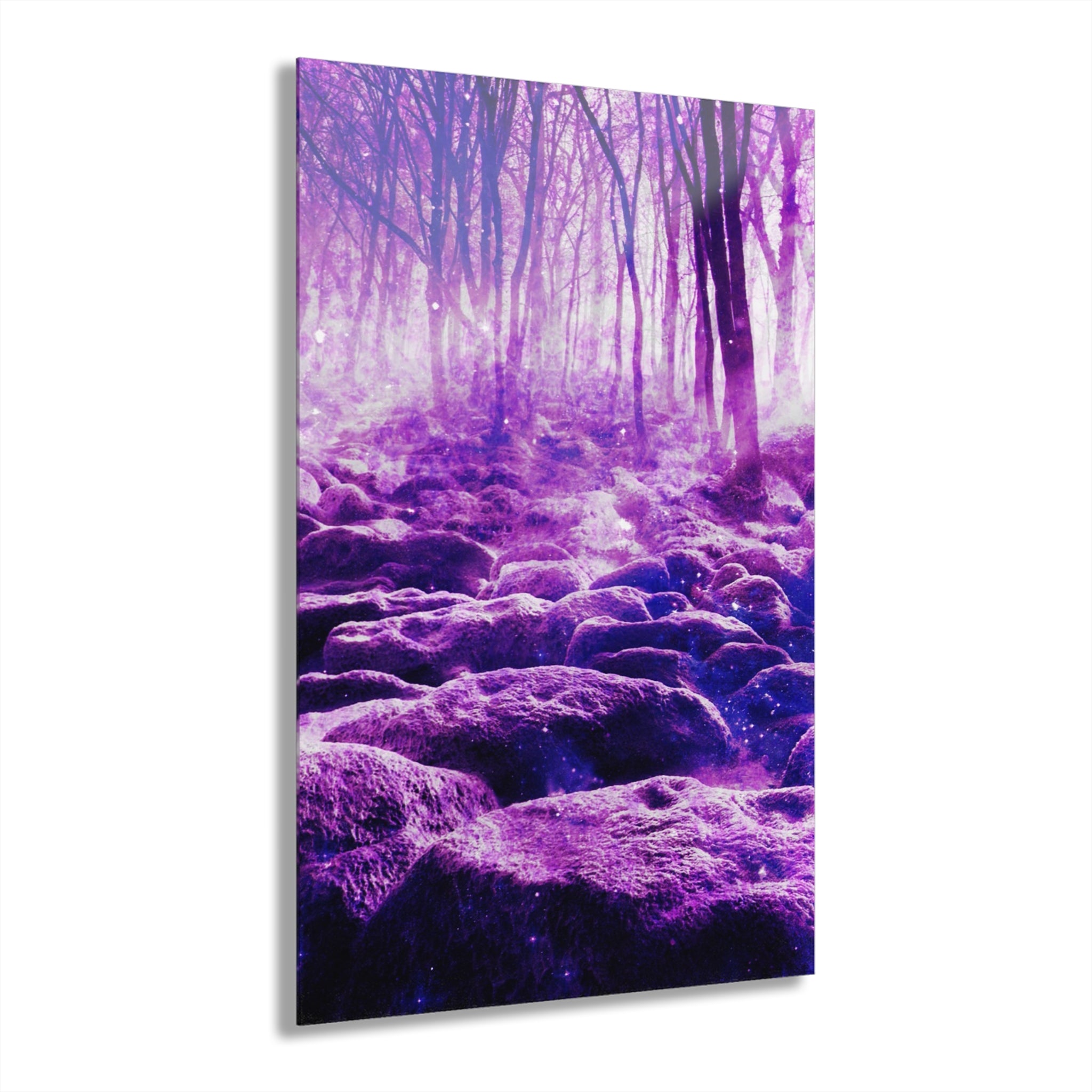 Sahasrara Desires Clearing in the Forest Dreams Acrylic Prints (French Cleat Hanging)