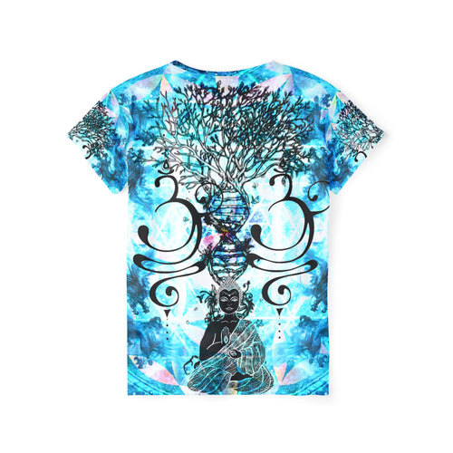 Amen Jin's All the White Horses Buddha Meditations Women's Sports Jersey