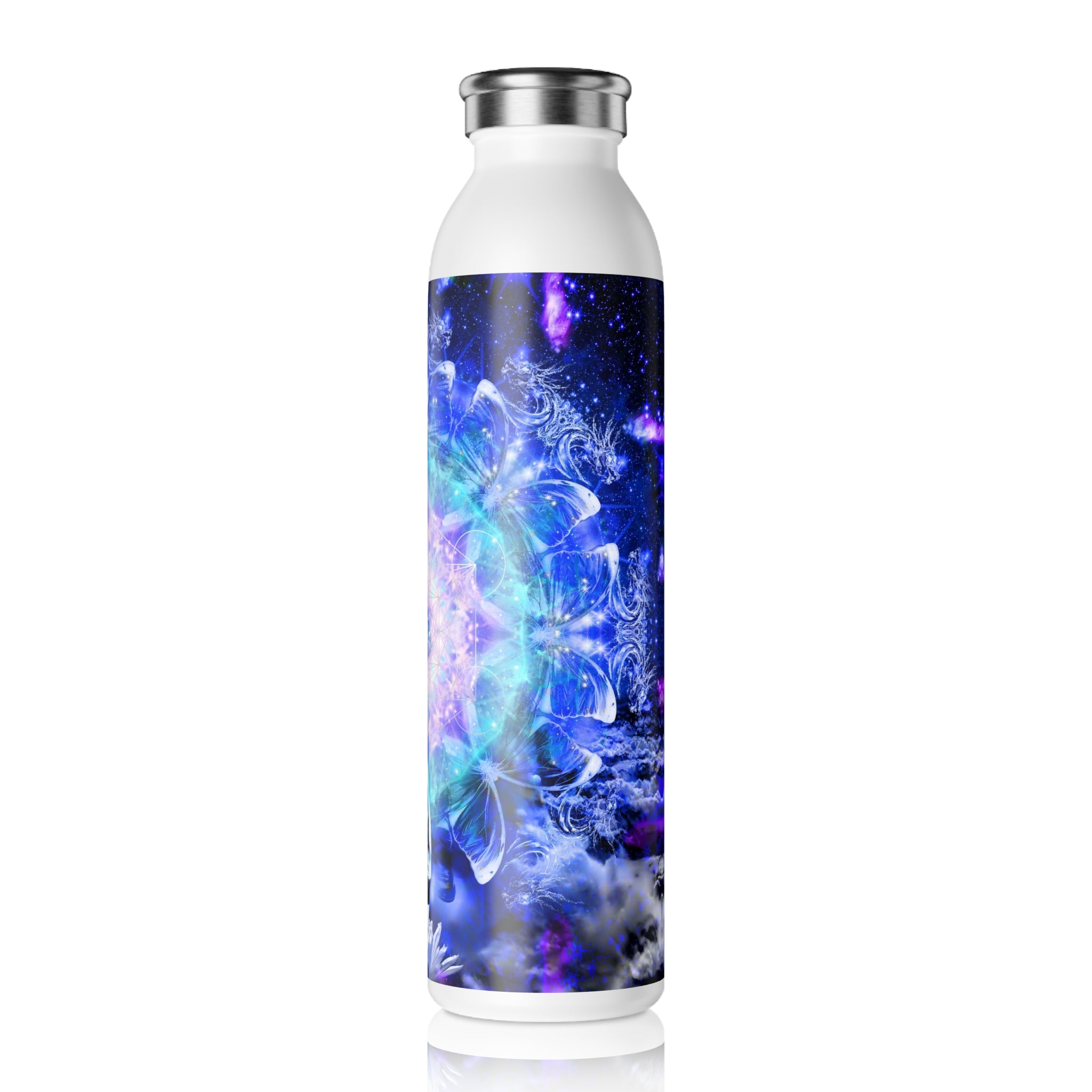 Amen Jin's Katerina's Eros & Psyche Metamorphosis Meditations Slim Water Bottle