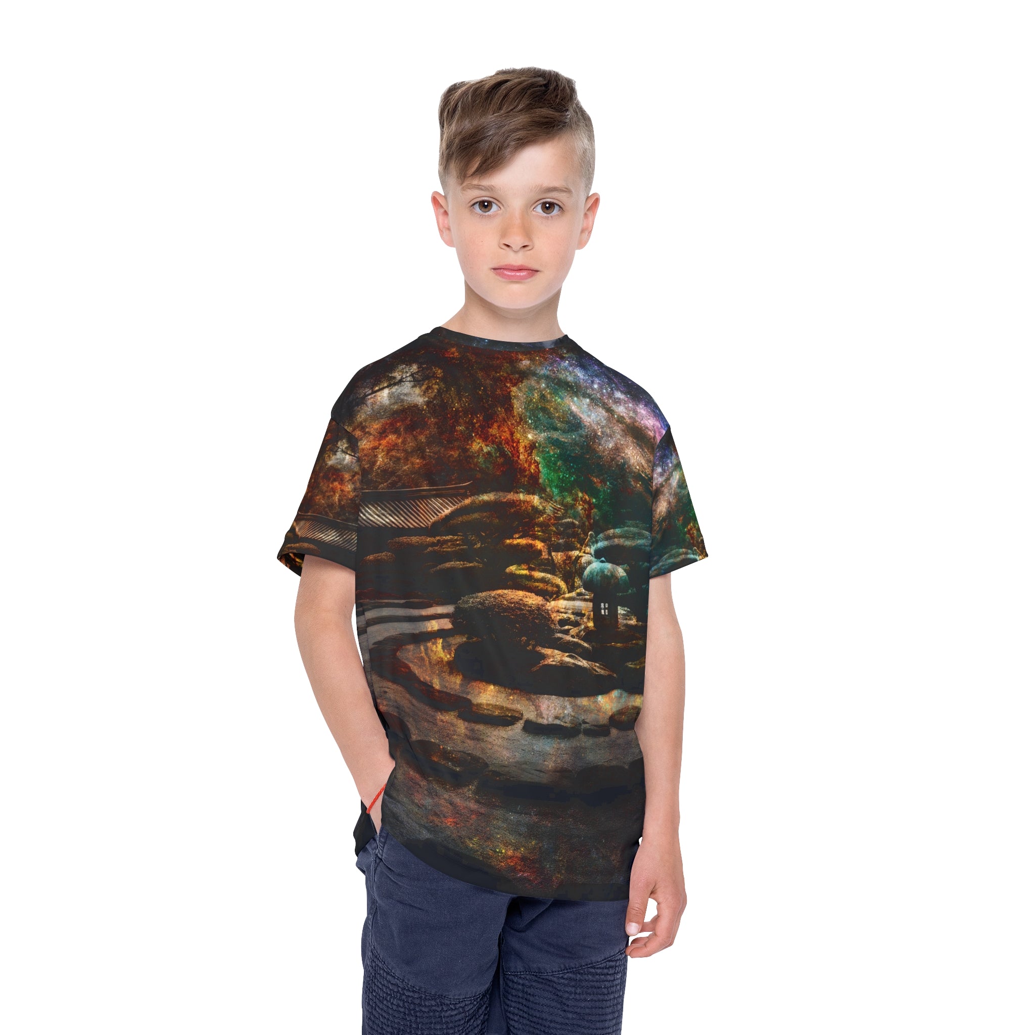 Breathe Again Tranquil Garden Dreams Kids Sports Jersey
