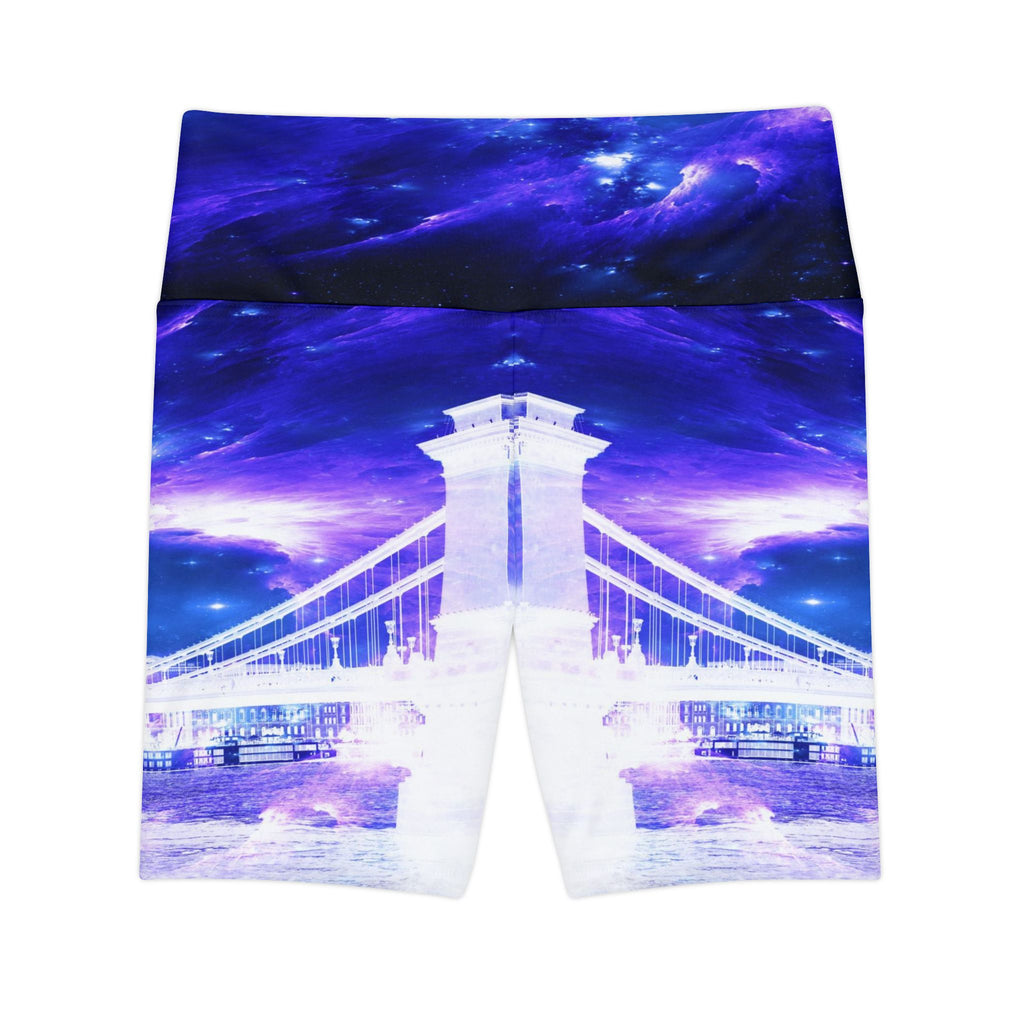 Amethyst Sapphire Budapest Dreams Women's Workout Shorts