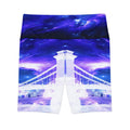 Amethyst Sapphire Budapest Dreams Women's Workout Shorts