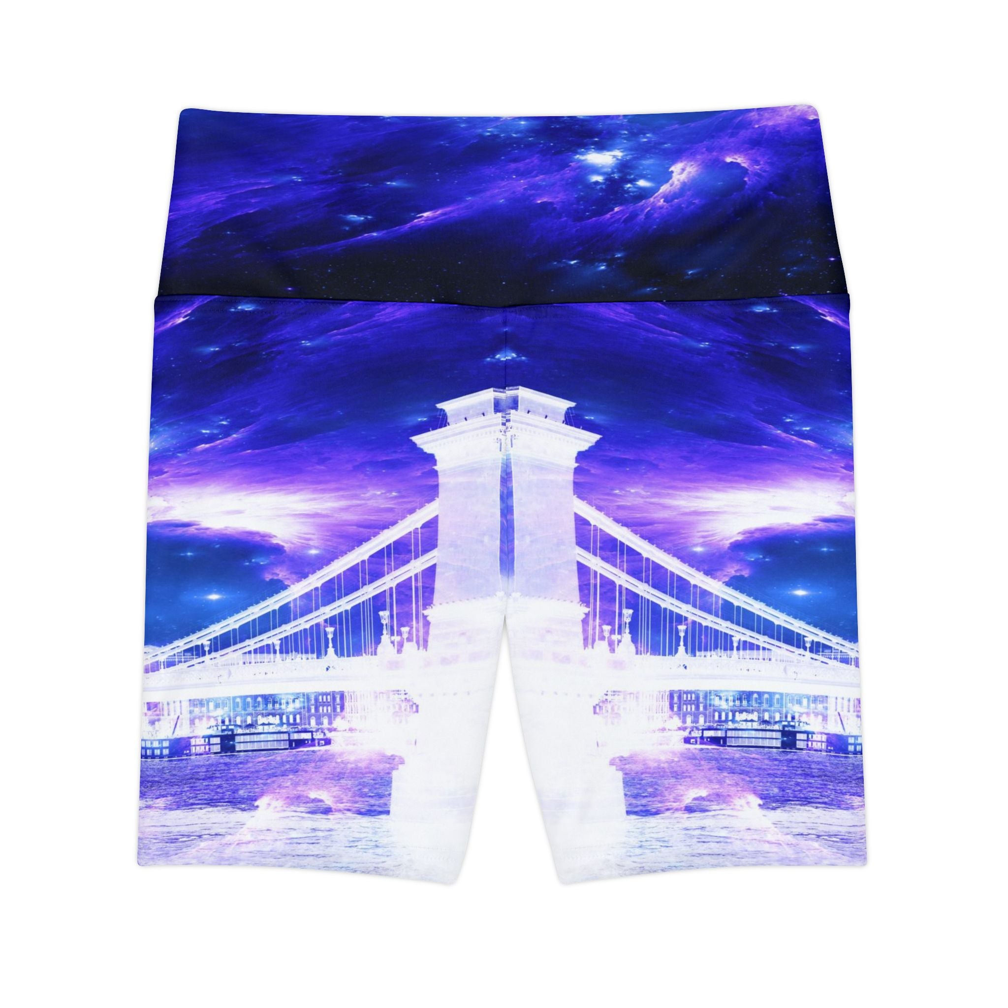 Amethyst Sapphire Budapest Dreams Women's Workout Shorts
