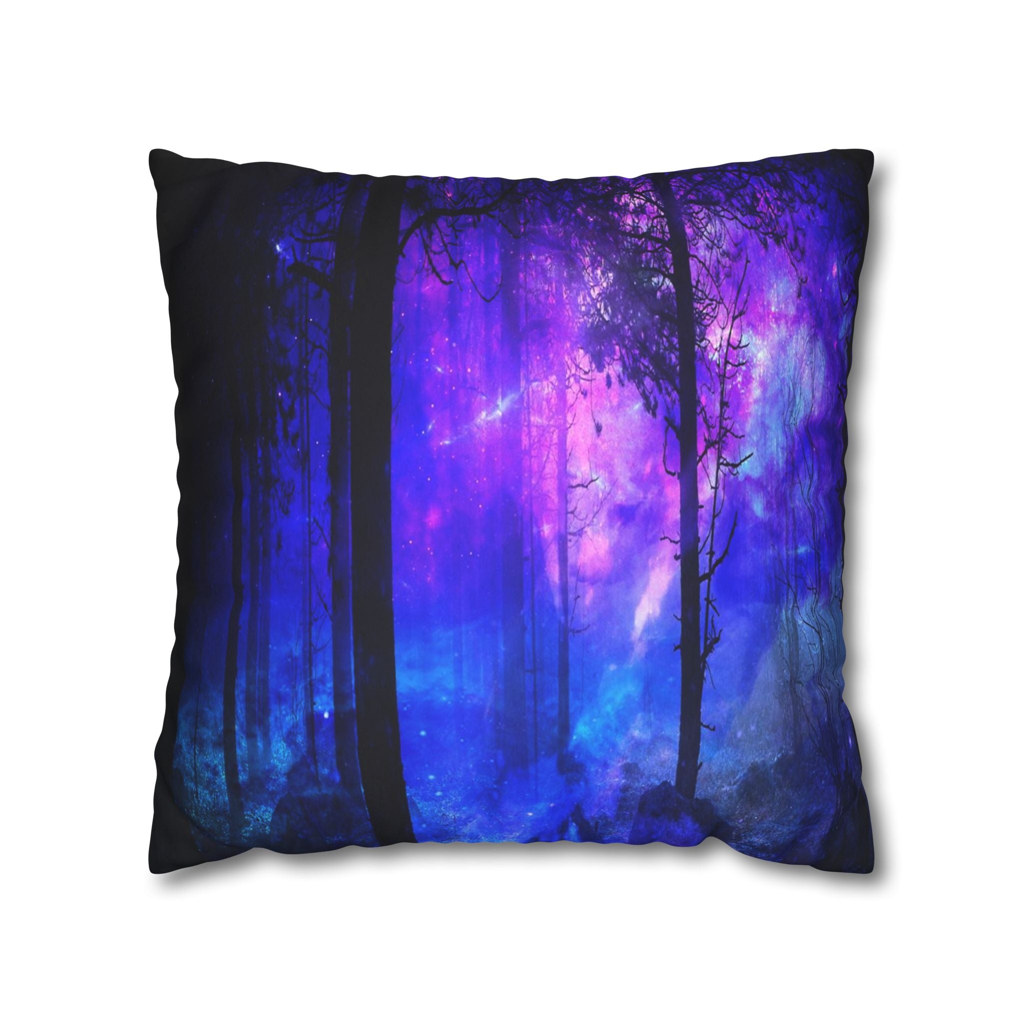 Creation's Heaven Mystic Night Dreams Faux Suede Square Pillow Case
