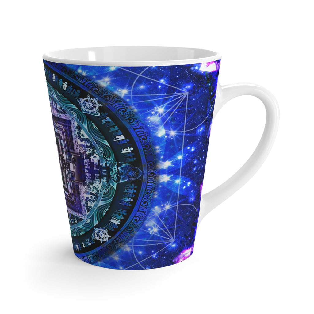 Amen Jin's Katerina's Eros and Psyche Wheel of Time Meditations Latte Mug