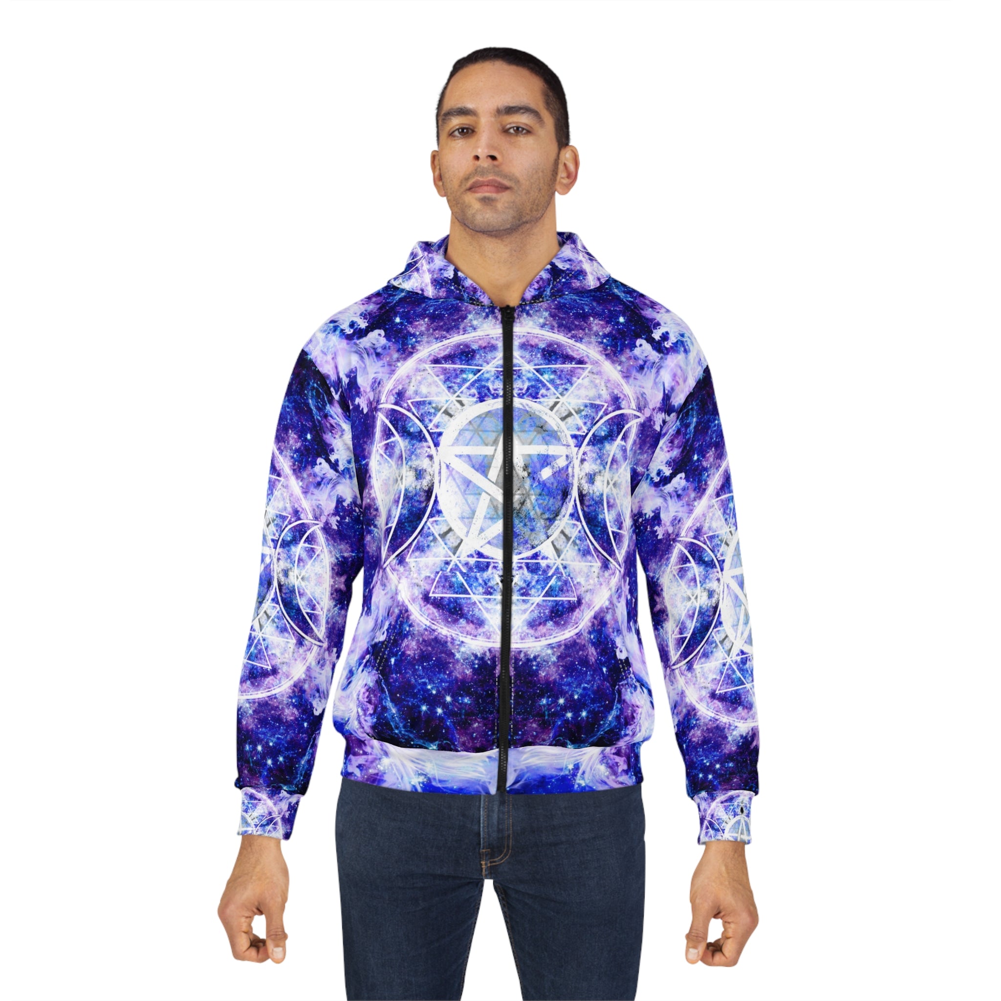 Amen Jin's Katerina's Dracularian Triple Goddess Unisex Zip Hoodie