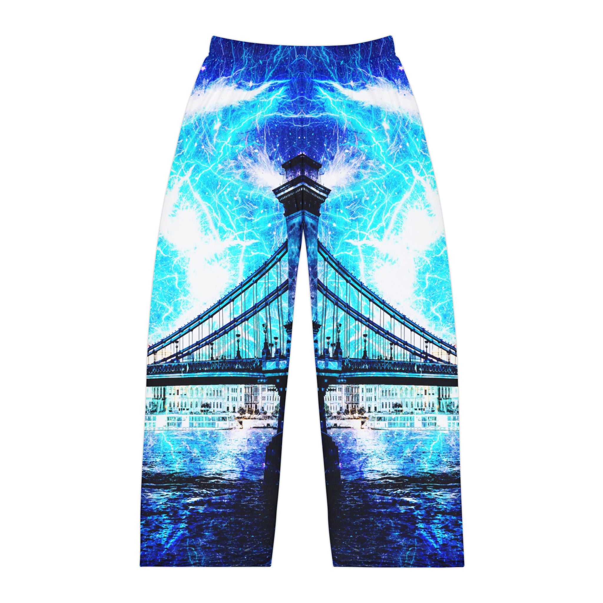 Katerina's Budapest Electric Dragon Fire Desires Men's Pajama Pants