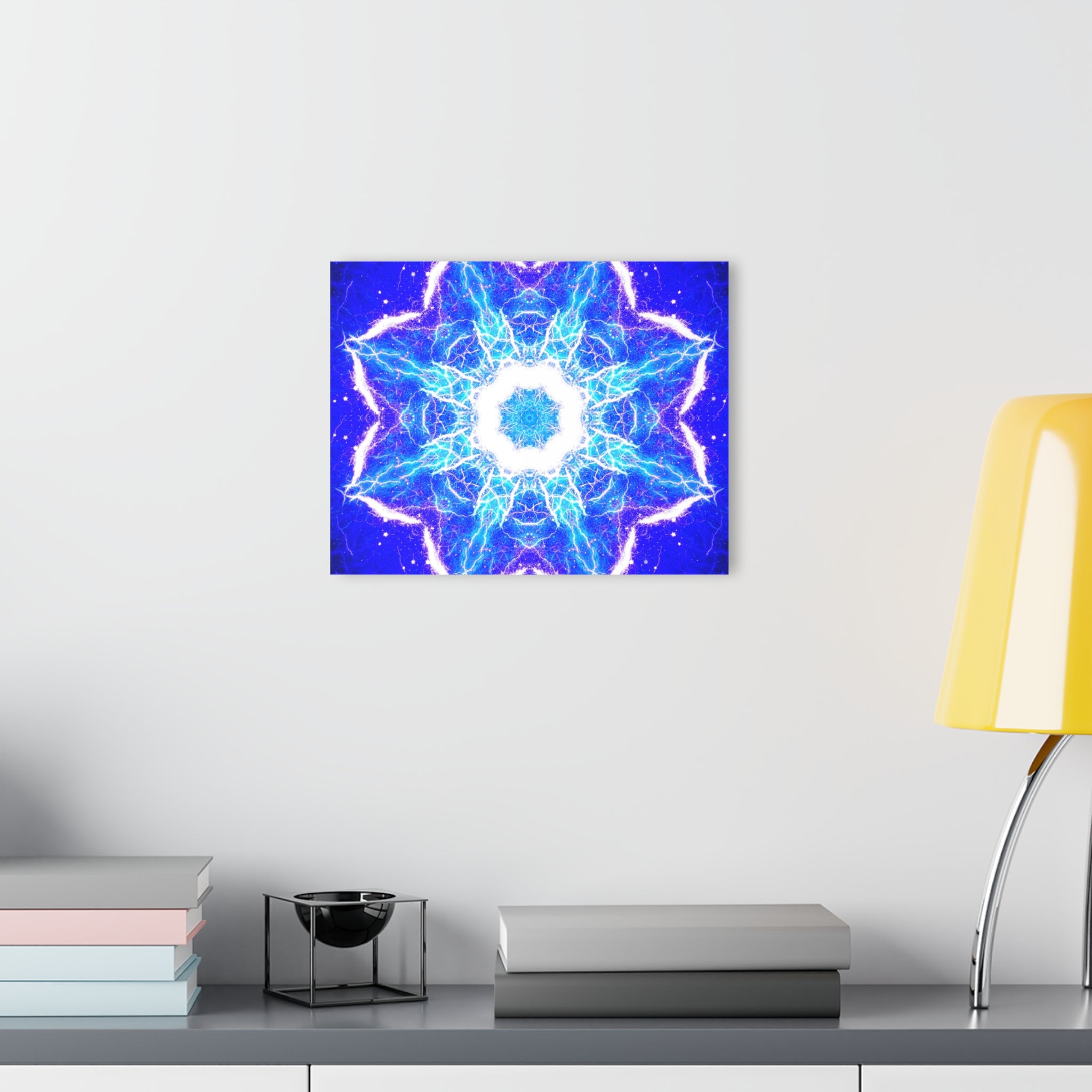 Katerina's Mandala of Dragon Fire Desires (French Cleat Hanging)