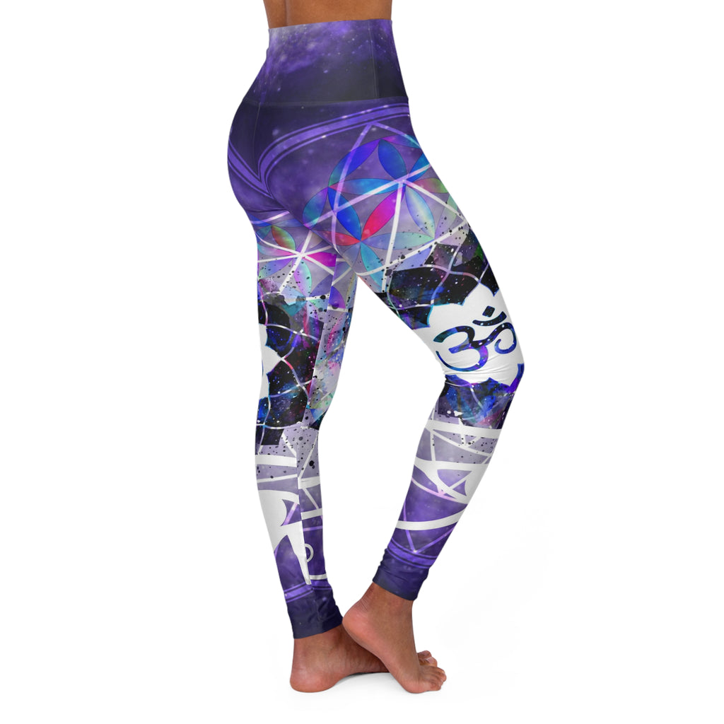 Katerina's We Will Go Home Fairy Om Meditations High Waisted Yoga Leggings