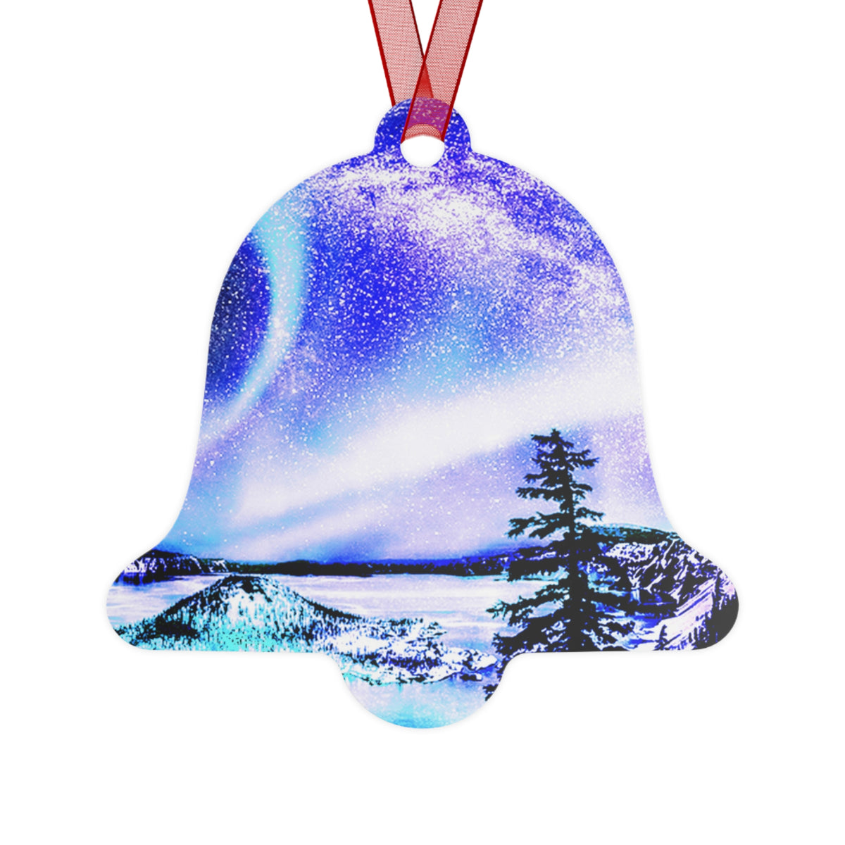 Katerina's Lolite Noel Yule Night Dreams Metal Ornaments