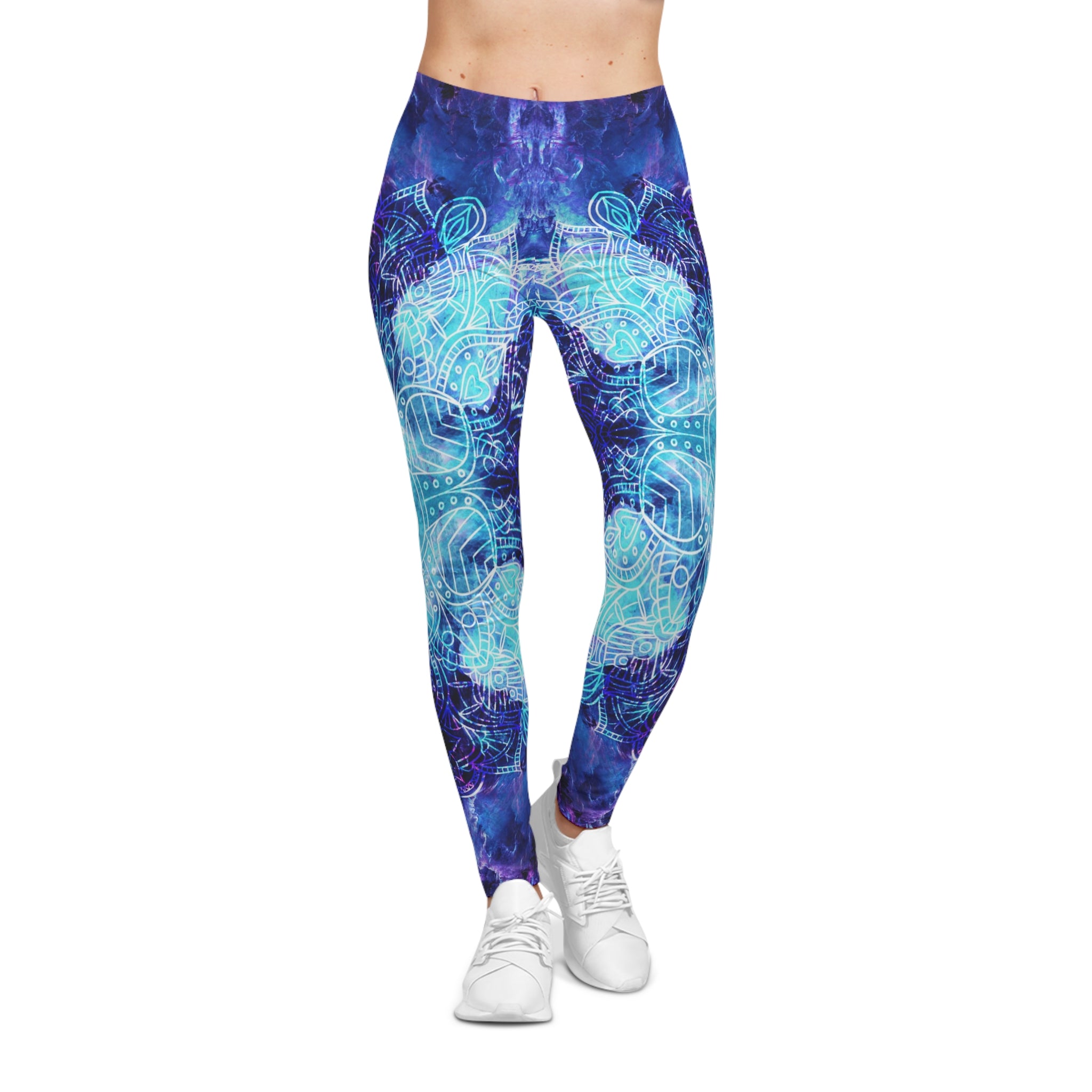 Amen Jin's Dragon's Gate Om Meditations Women's Casual Leggings