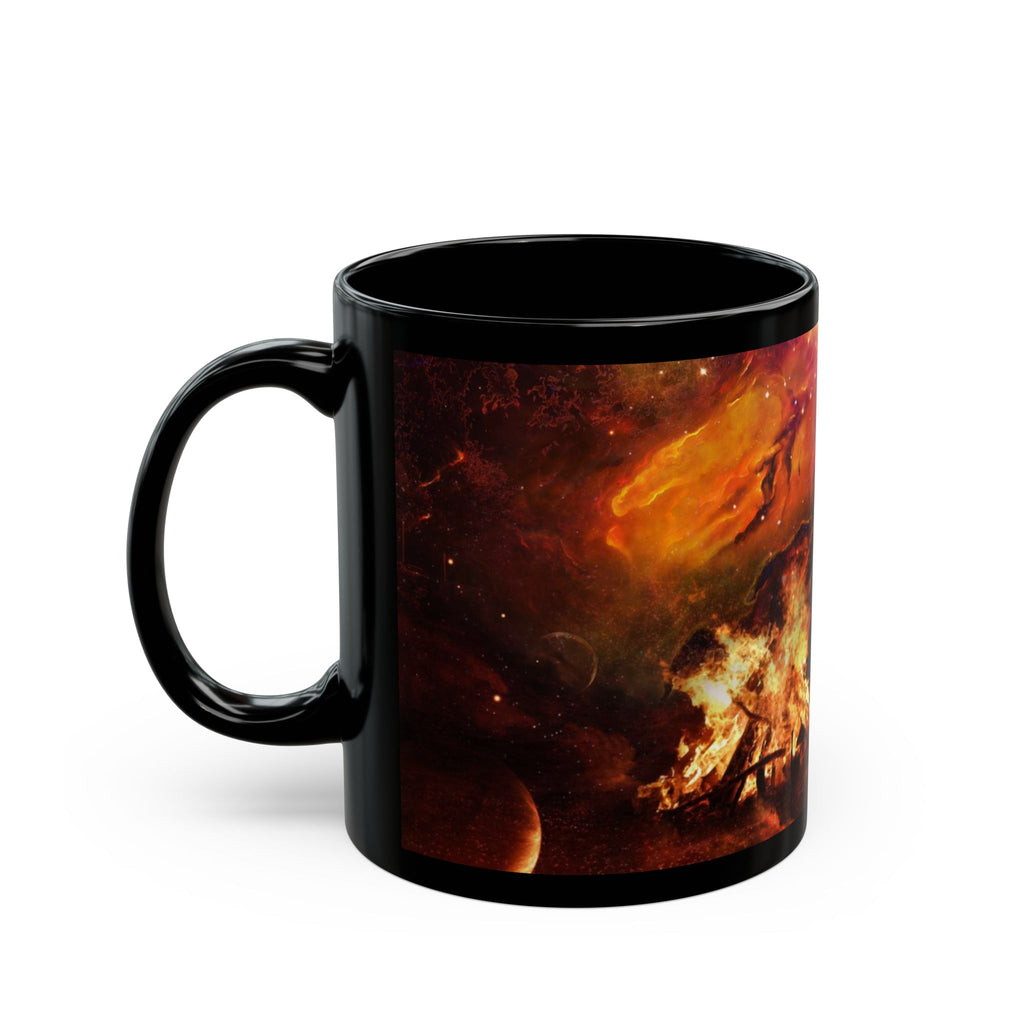 Samhain Magical Night Dreams Black Mug