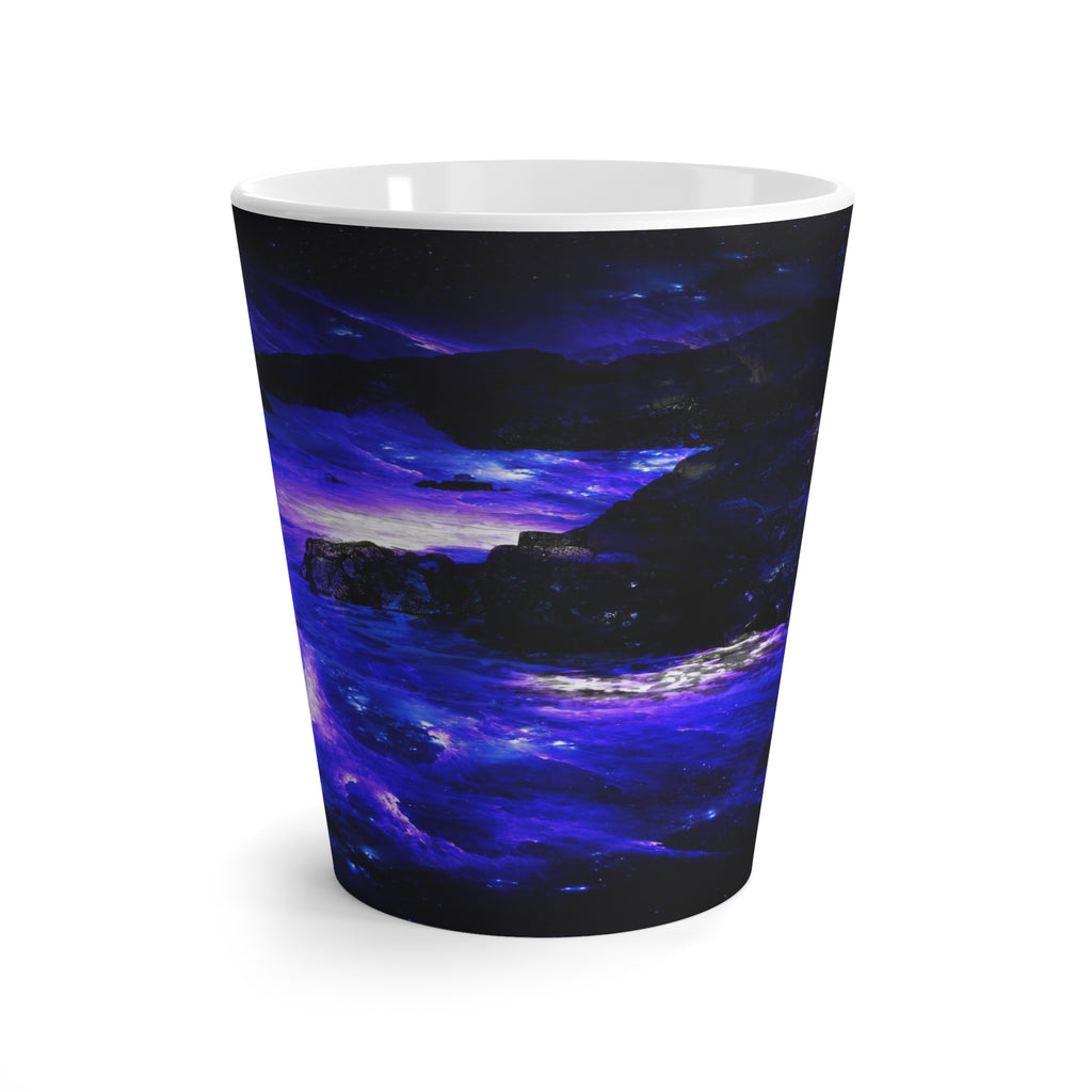 Amethyst Sapphire Somewhere on the Indian Ocean Dreams Latte Mug
