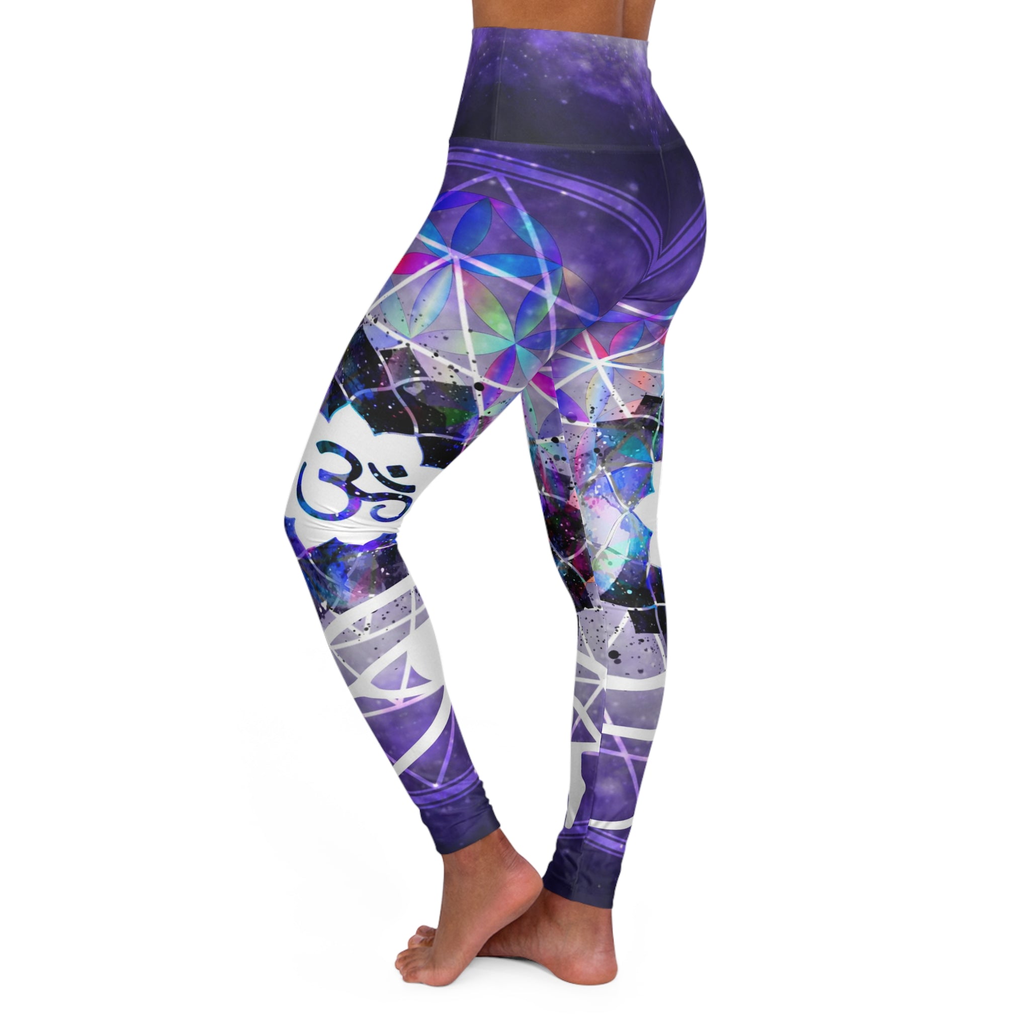 Katerina's We Will Go Home Fairy Om Meditations High Waisted Yoga Leggings