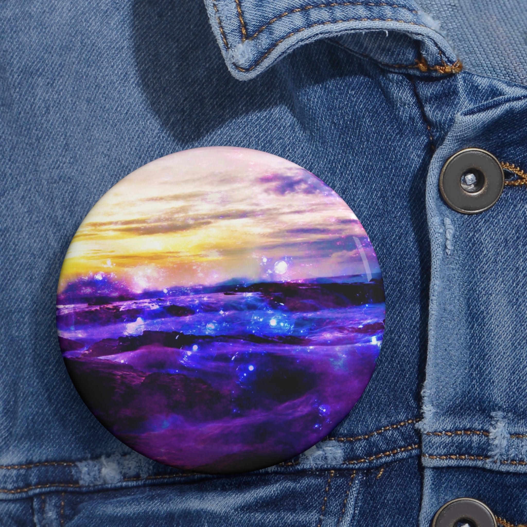 Vanilla Twilight Dreams Pin Buttons