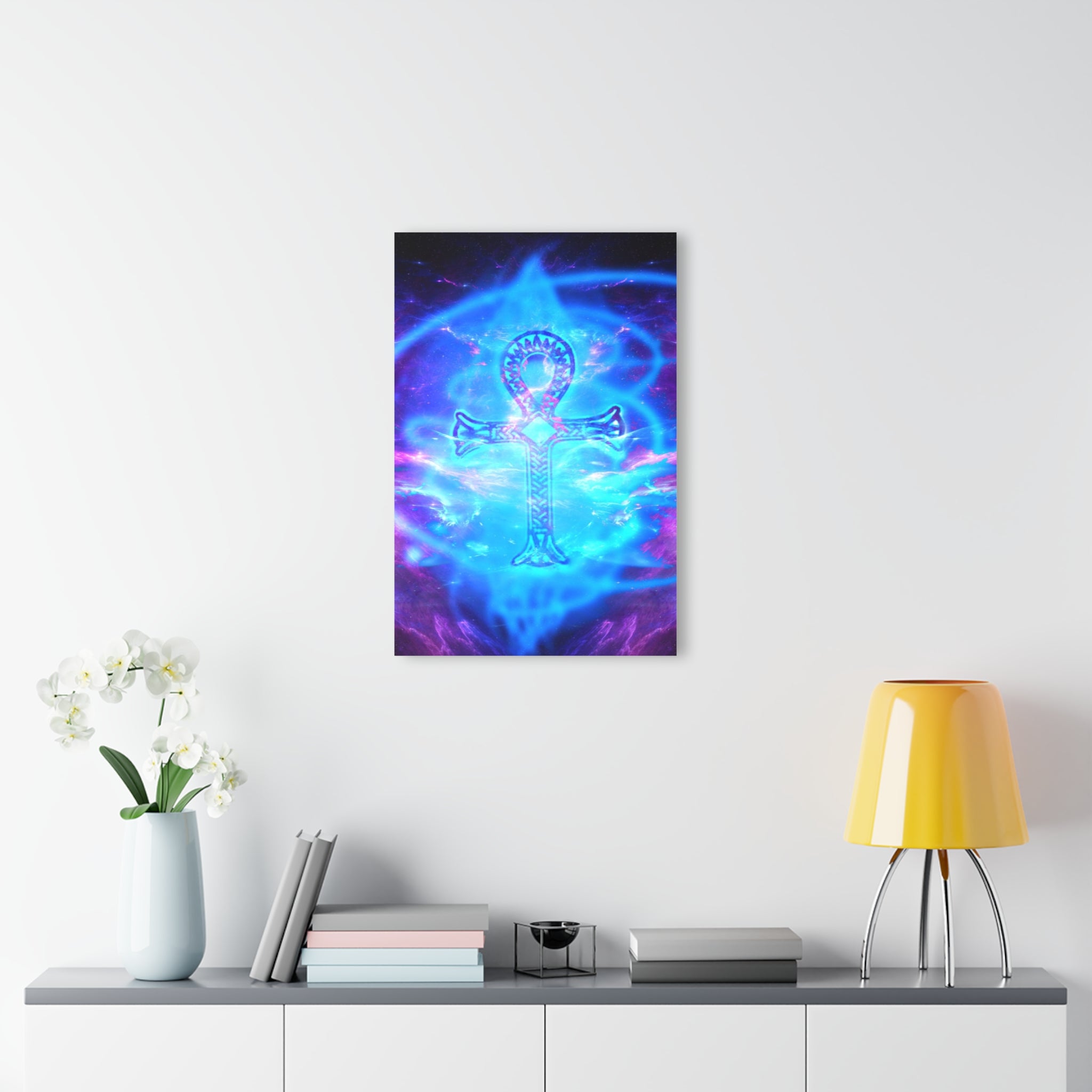 Amethyst Ankh Dreams Acrylic Prints (French Cleat Hanging)