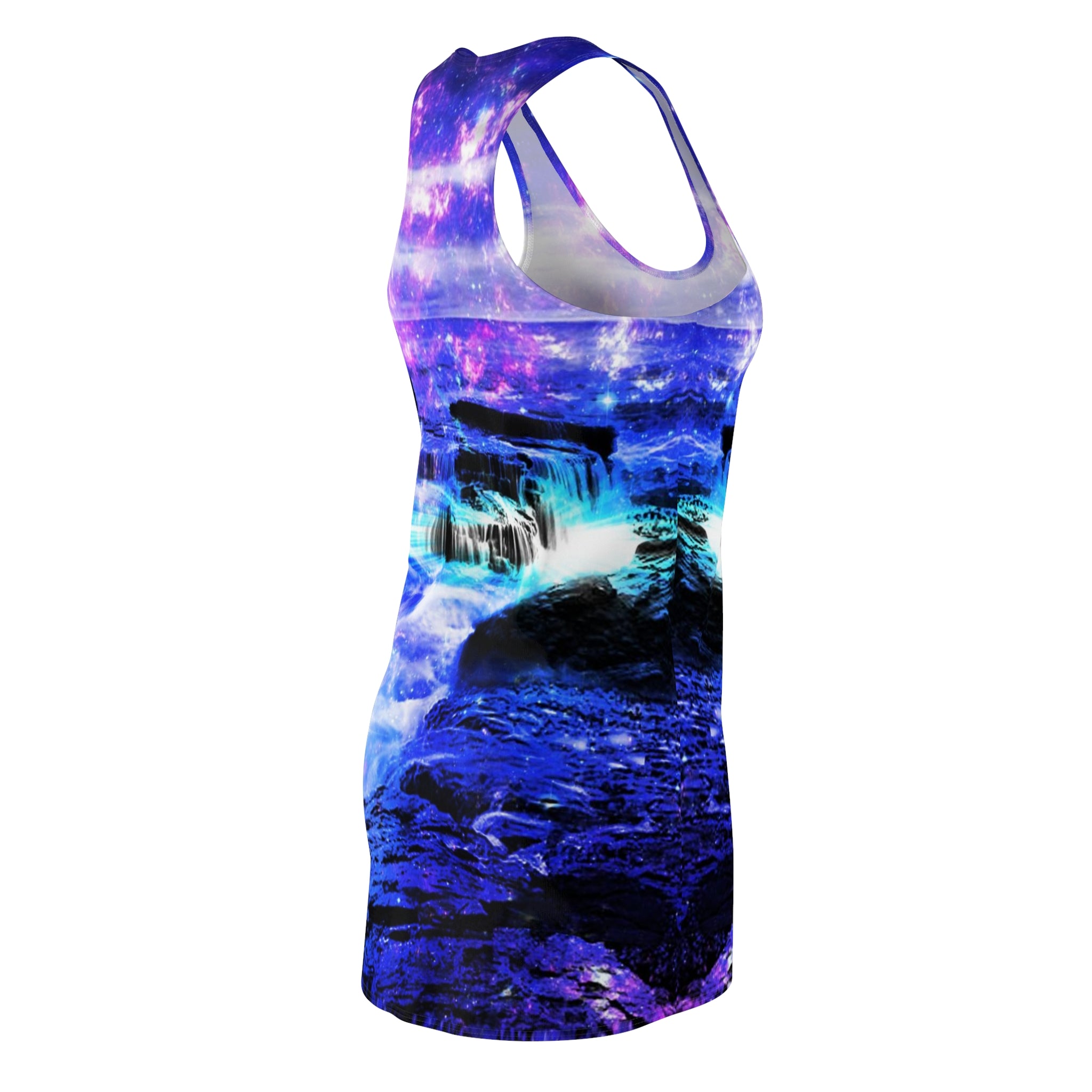 Iridescent Majical Sea Dreams Women's Racerback Dress