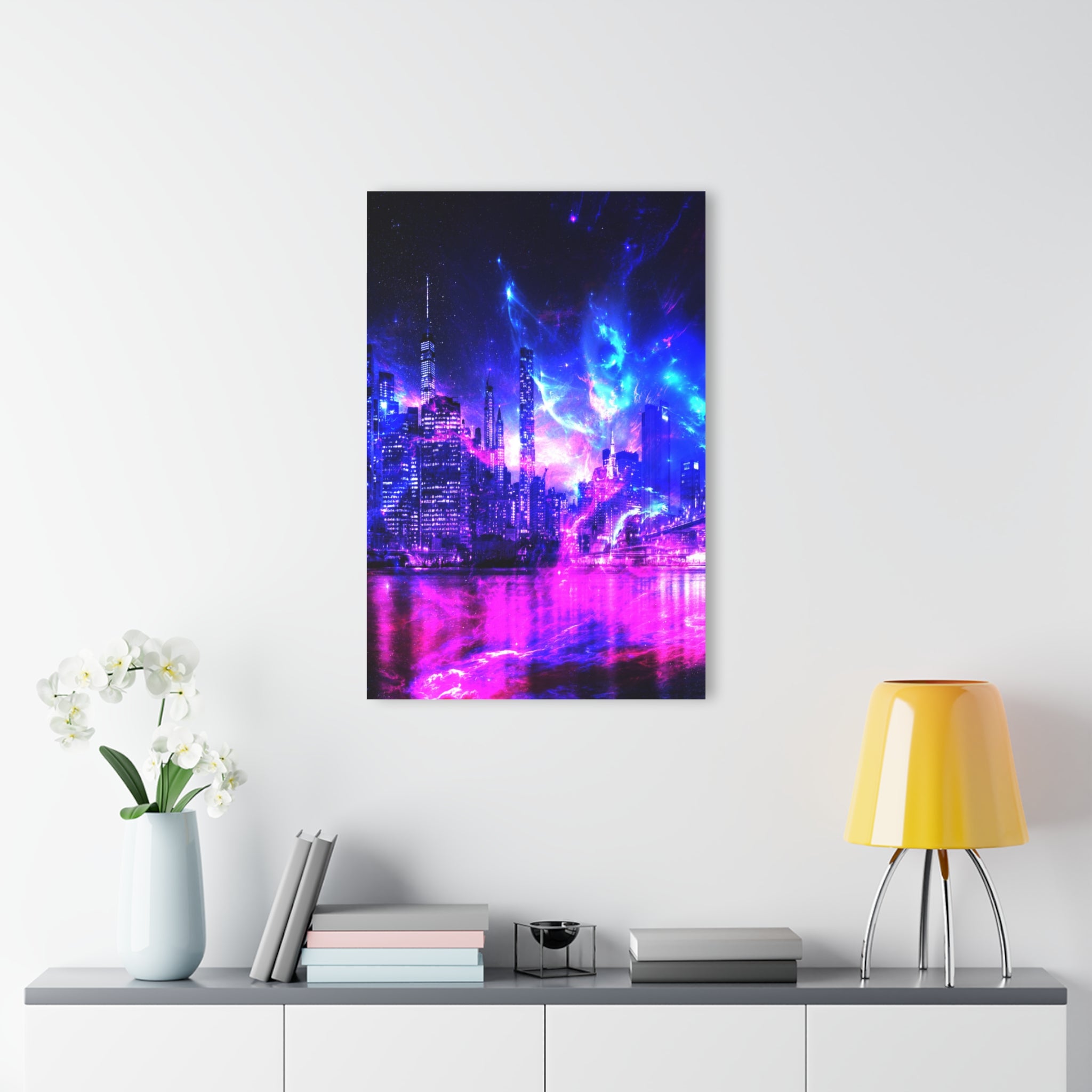 Amethyst New York Dreams Acrylic Prints (French Cleat Hanging)