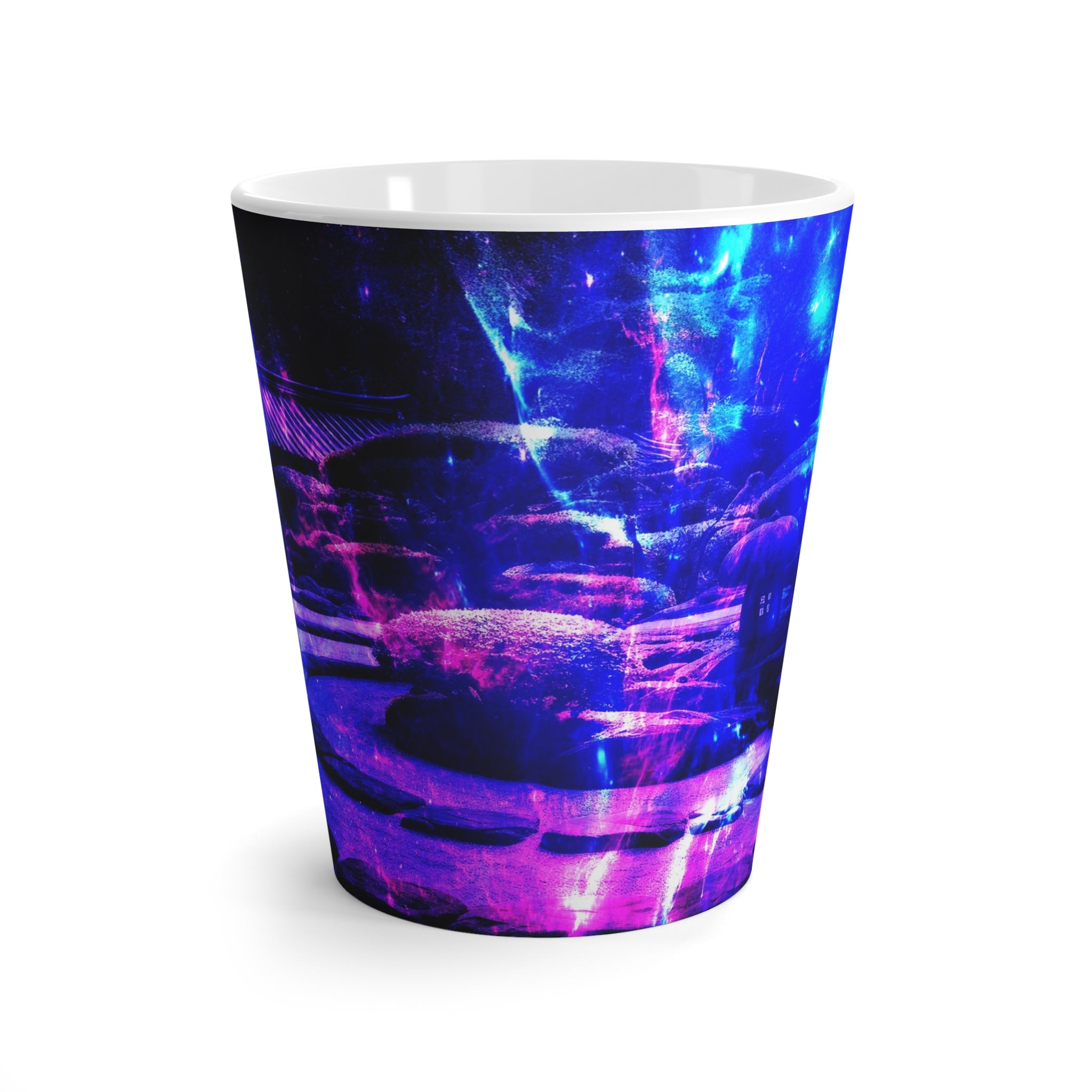 Amethyst Tranquil Garden Dreams Latte Mug