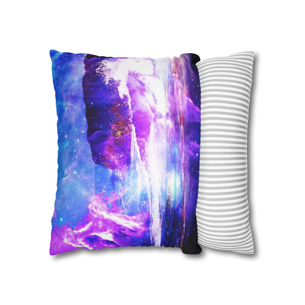 Ad Amoreum Amisi Somewhere on the Indian Ocean Dreams Spun Square Pillow Case