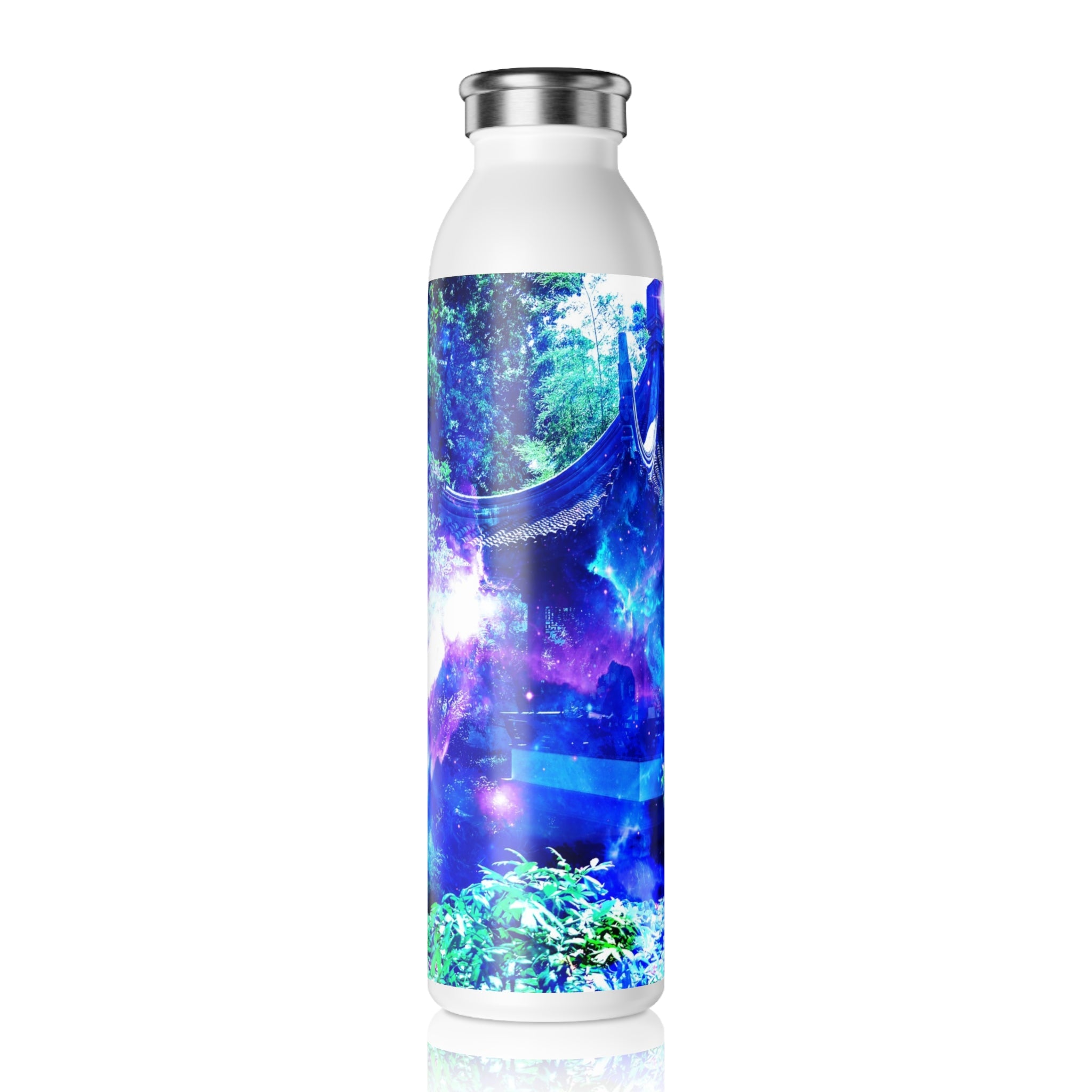 Ad Amoreum Amisi Serenity Garden Dreams Dreams Slim Water Bottle