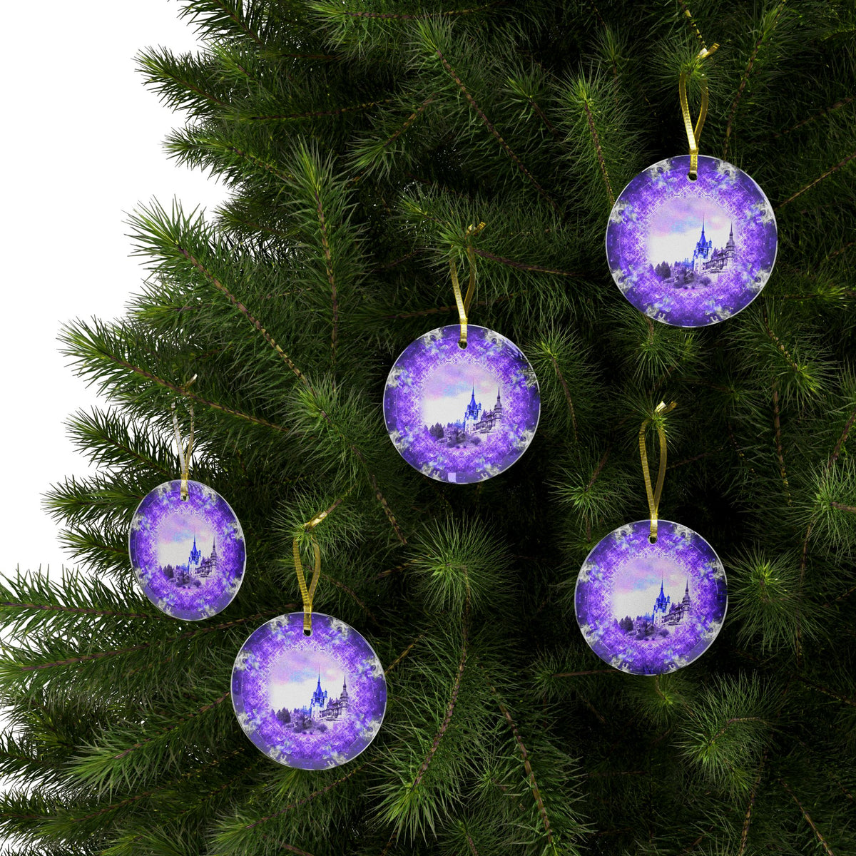 Katerina's We Will Go Home Dragoness Dreams Glass Ornaments