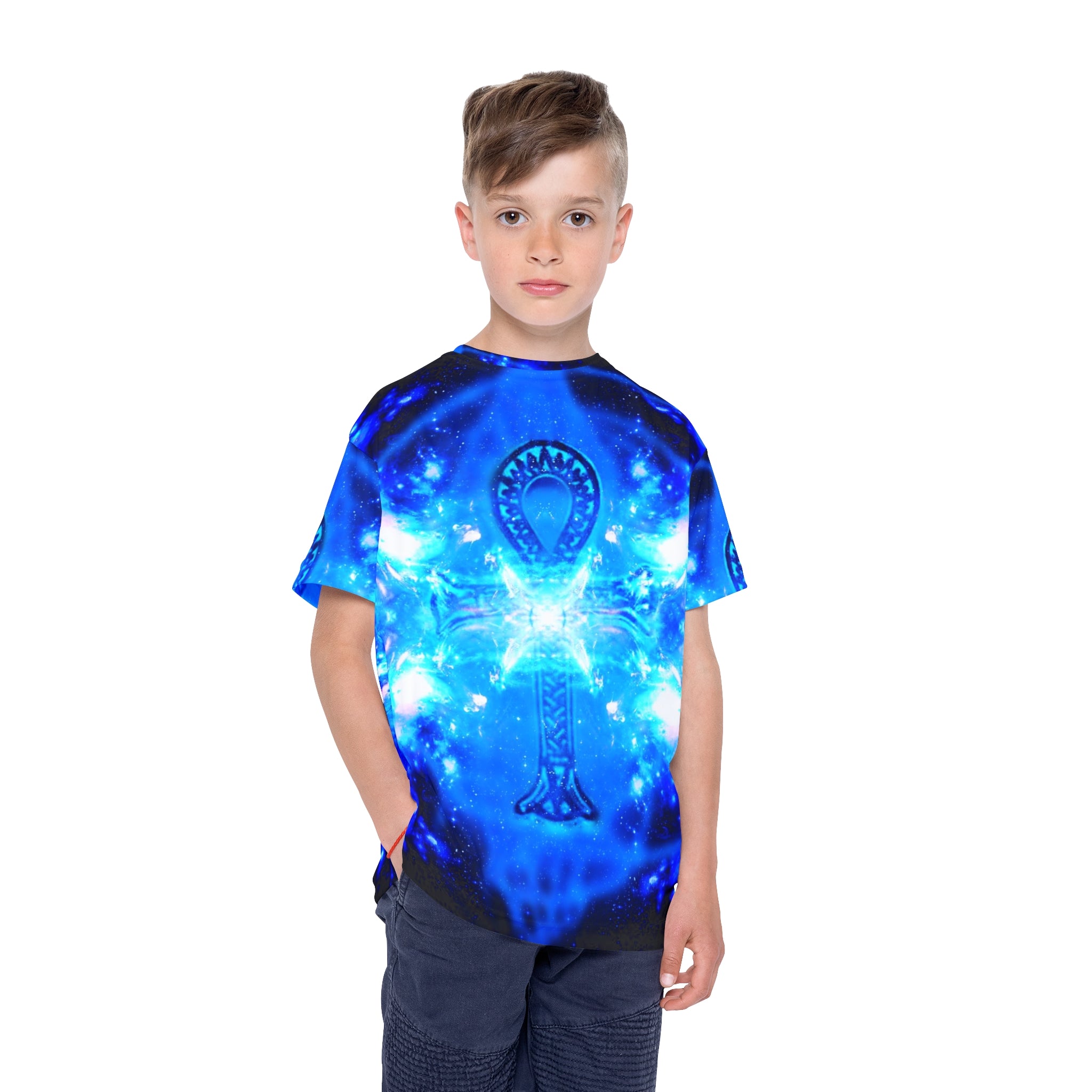 Amen Jin's Desires Ankh Dreams Kids Sports Jersey