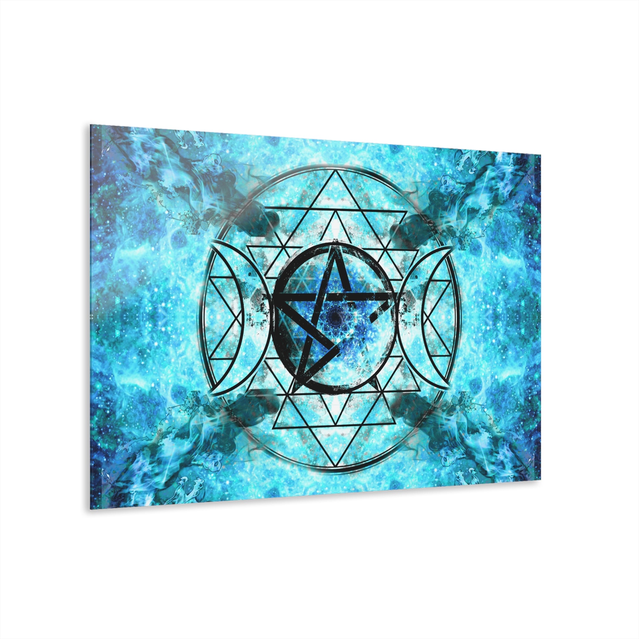 Amen Jin's All the White Horses Triple Goddess Meditations Acrylic (French Cleat)