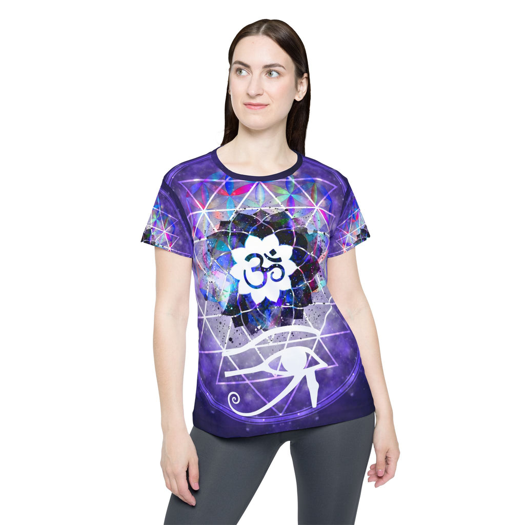 Katerina's We Will Go Home Fairy Om Meditations Women's Sports Jersey