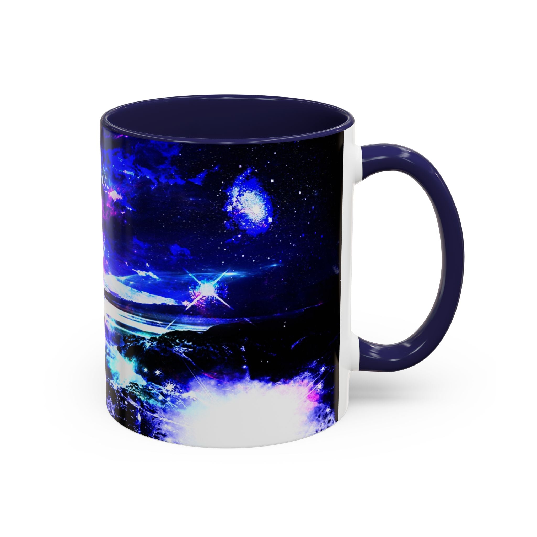 Amethyst Dancing Sea Dreams Accent Coffee Mug