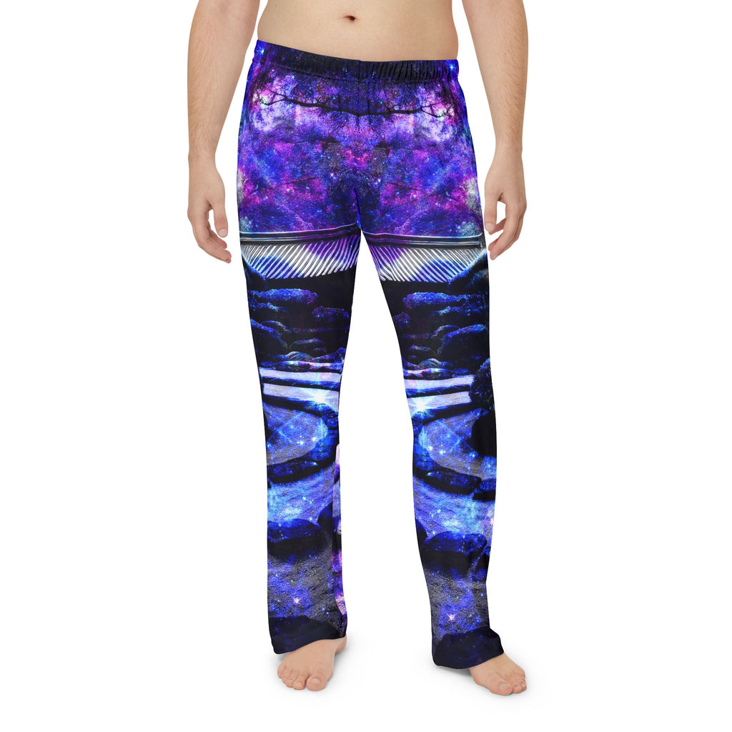 Katerina's on My Way to Neverland Tranquil Garden Dreams Men's Pajama Pants