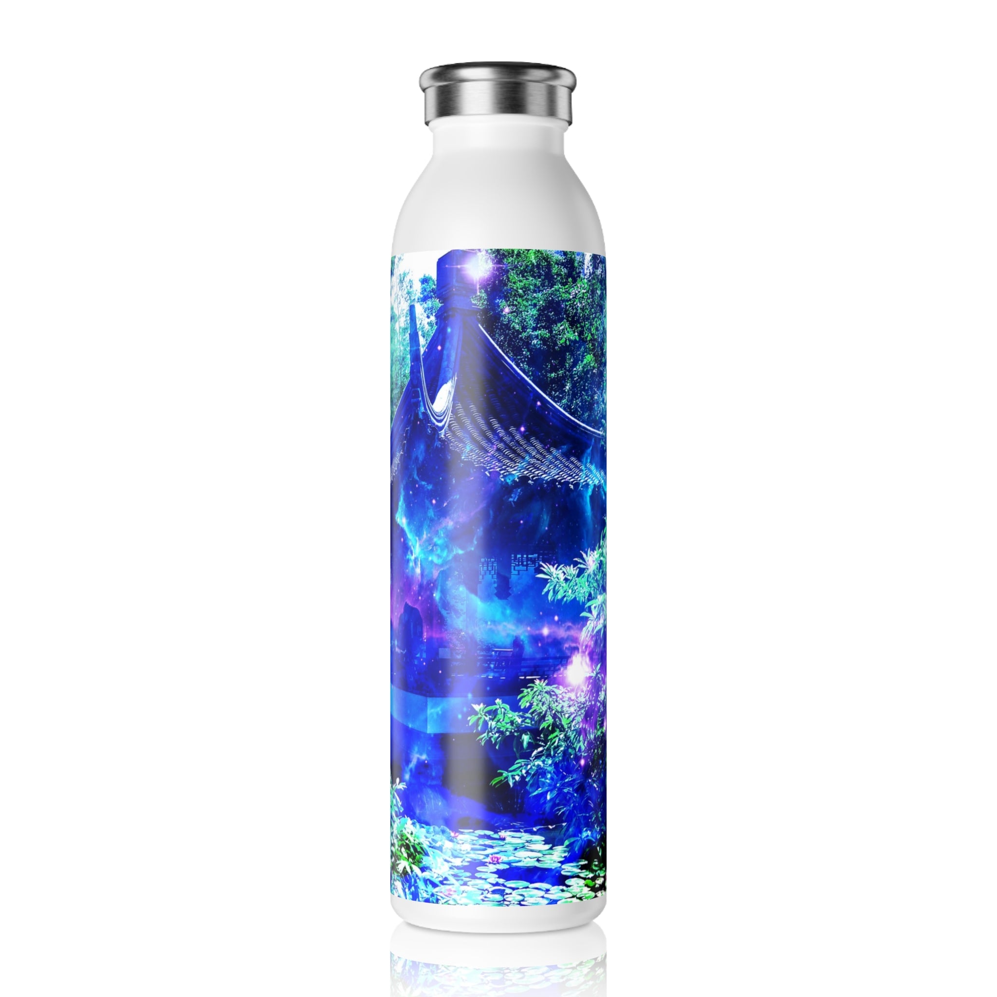 Ad Amoreum Amisi Serenity Garden Dreams Dreams Slim Water Bottle