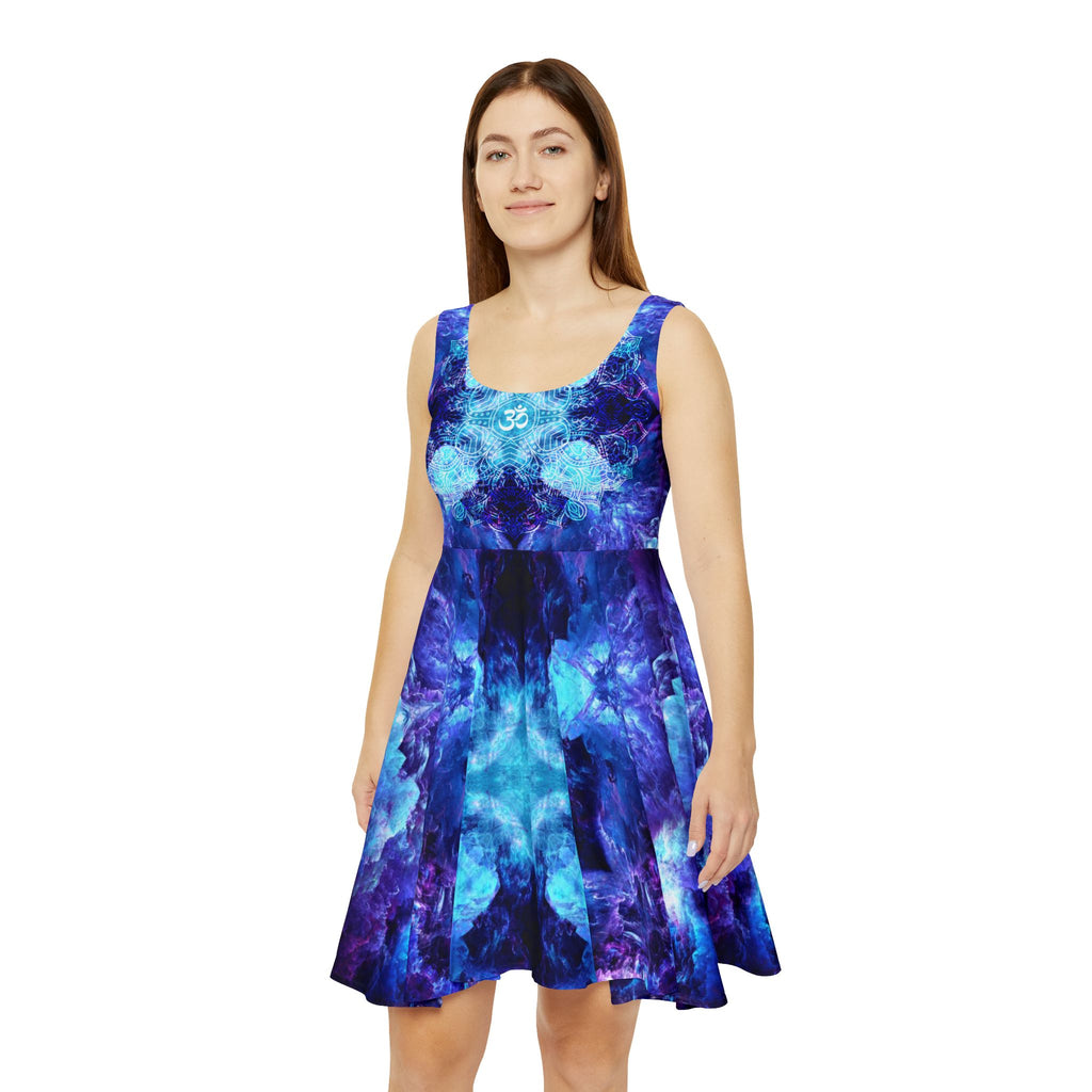 Amen Jin's Dragon's Gate Om Meditations Women's Skater Dress