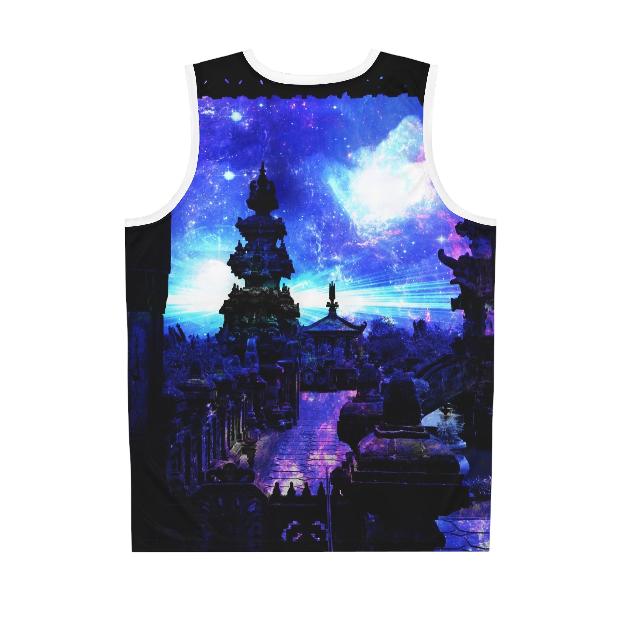 Iridescent Balinese Dreams Basketball Jersey