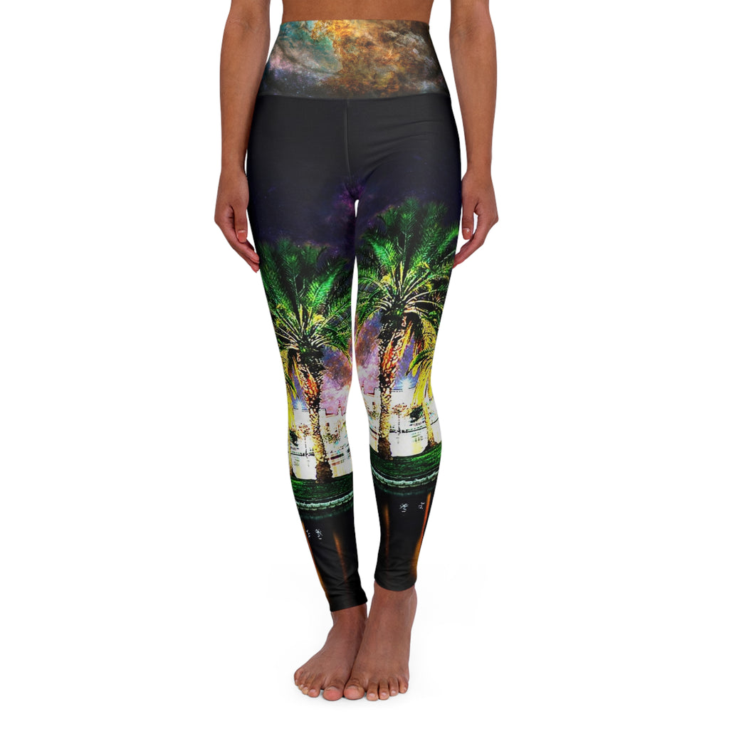Breathe Again Orlando Dreams High Waisted Yoga Leggings
