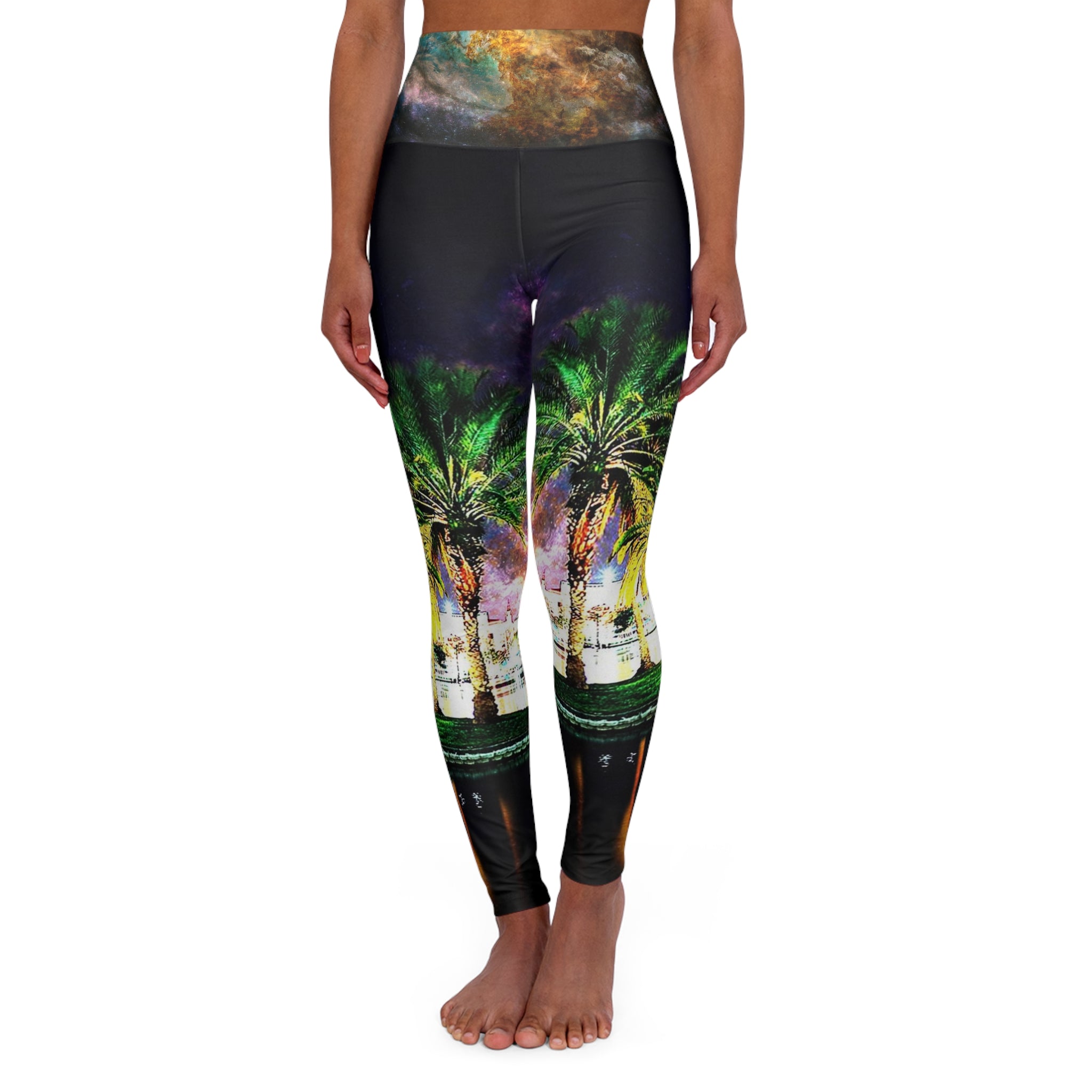 Breathe Again Orlando Dreams High Waisted Yoga Leggings