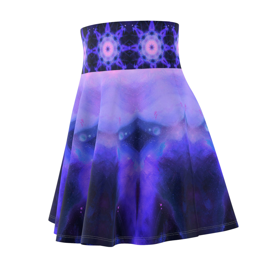 Amen Jin's Vibranium Desires Women's Skater Skirt