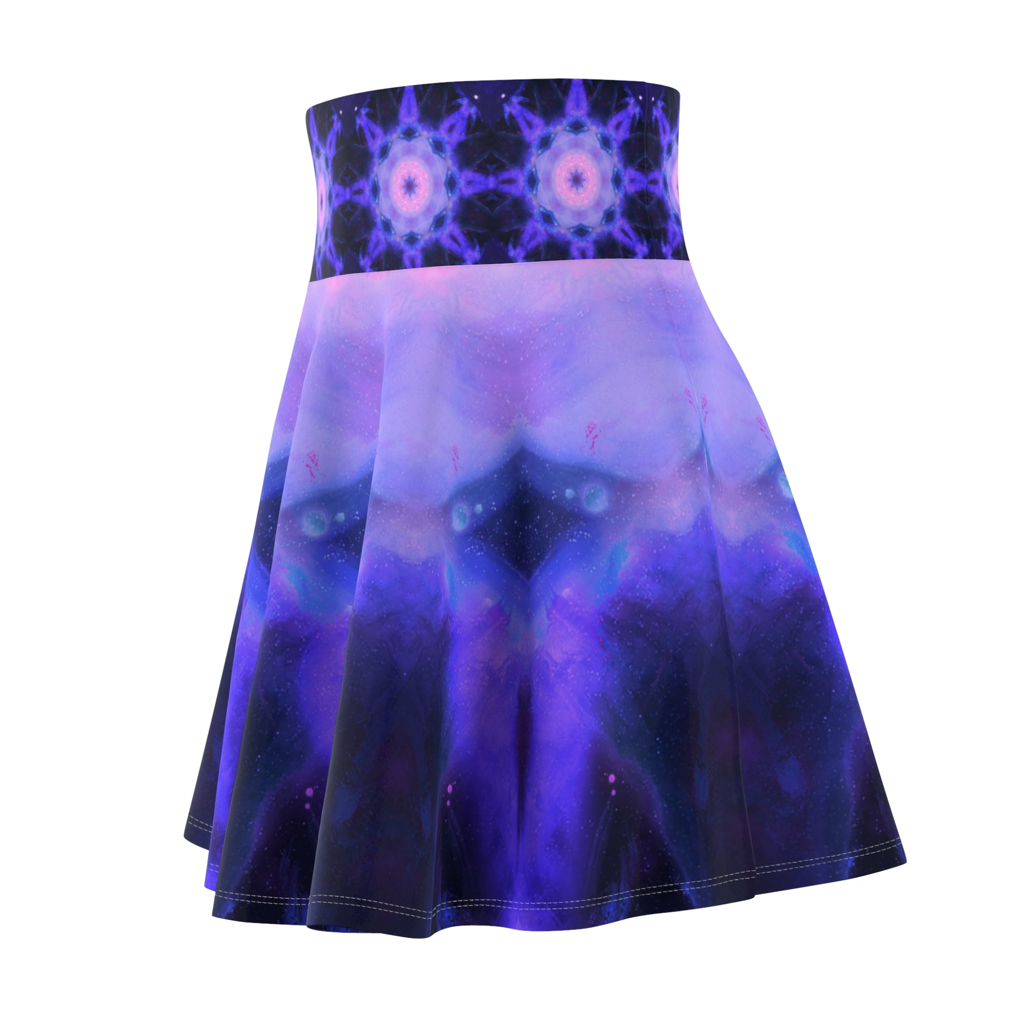 Amen Jin's Vibranium Desires Women's Skater Skirt