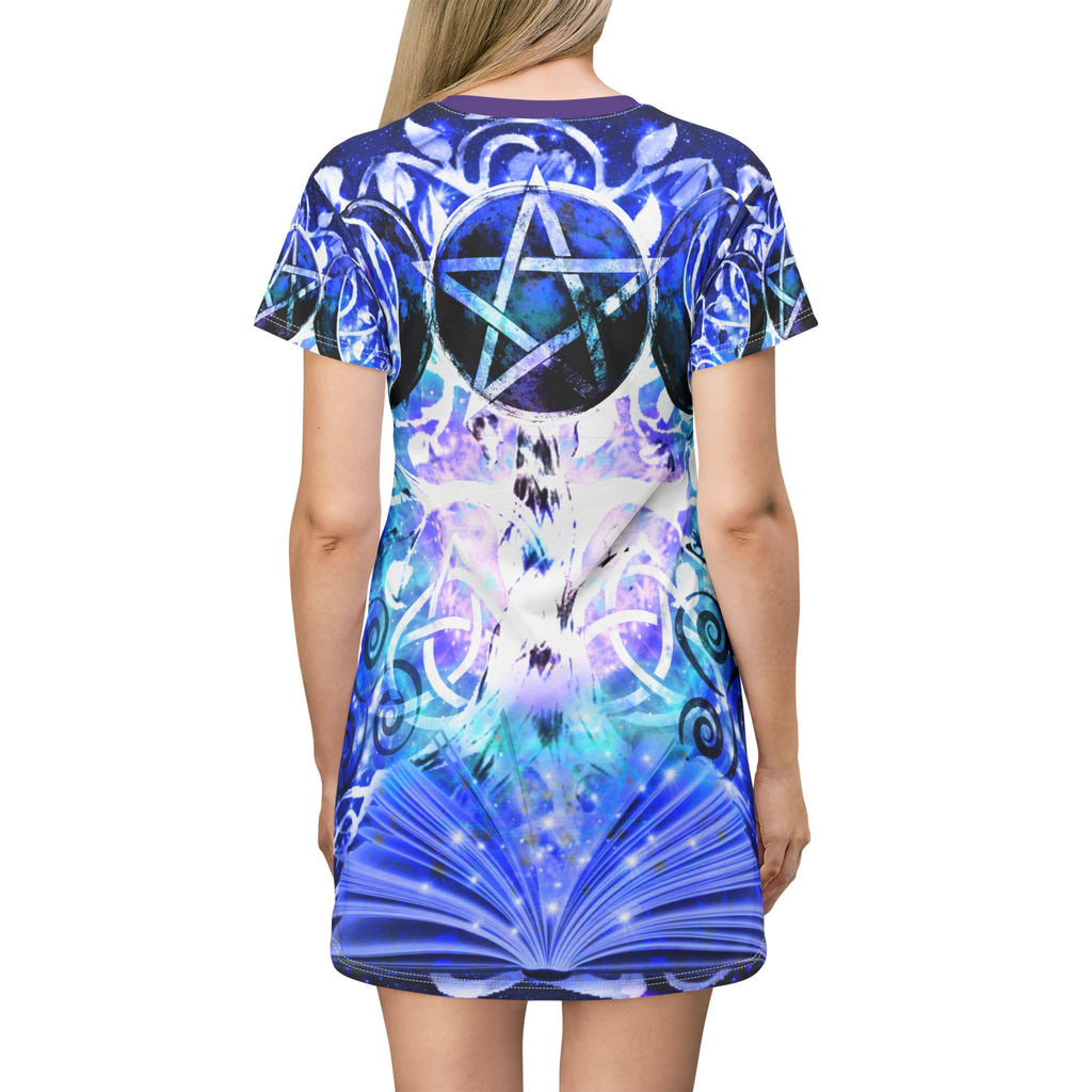 Amen Jin's Katerina's Eros and Psyche Celtic Meditations T-Shirt Dress