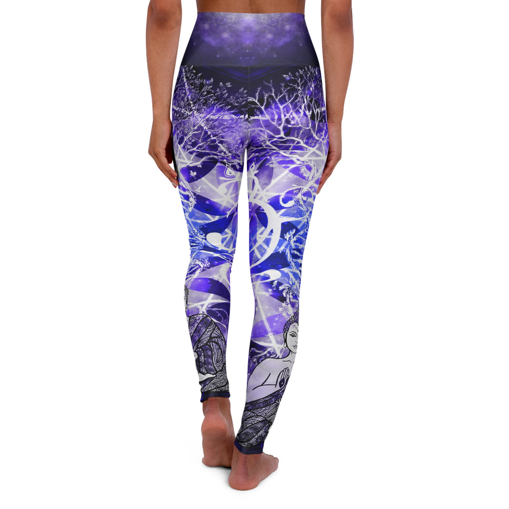 Katerina's We Will Go Home Buddha Meditations High Waisted Yoga Leggings