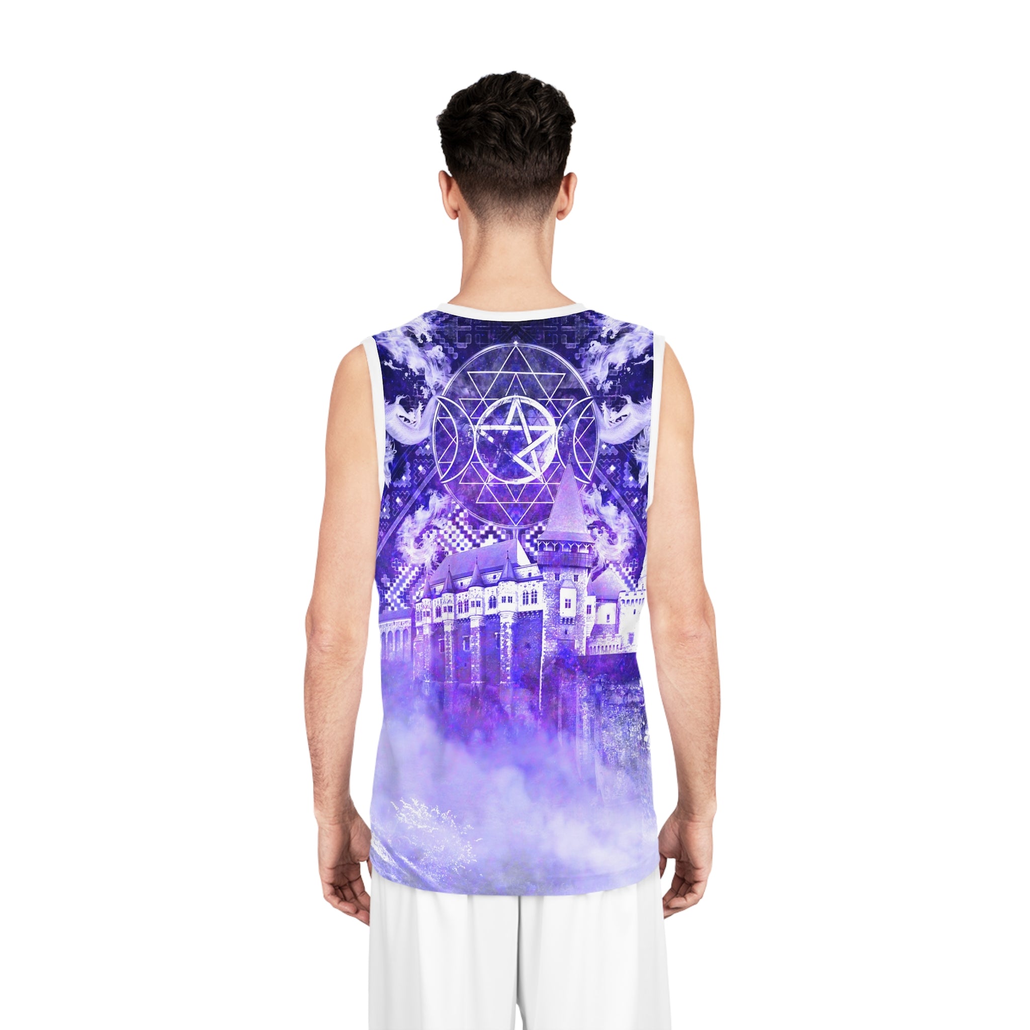 Katerina's Dragon's Eye Dracularian Meditations Basketball Jersey