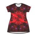 Katerina's Battle Symphony Red Instead Infinity Desires T-Shirt Dress