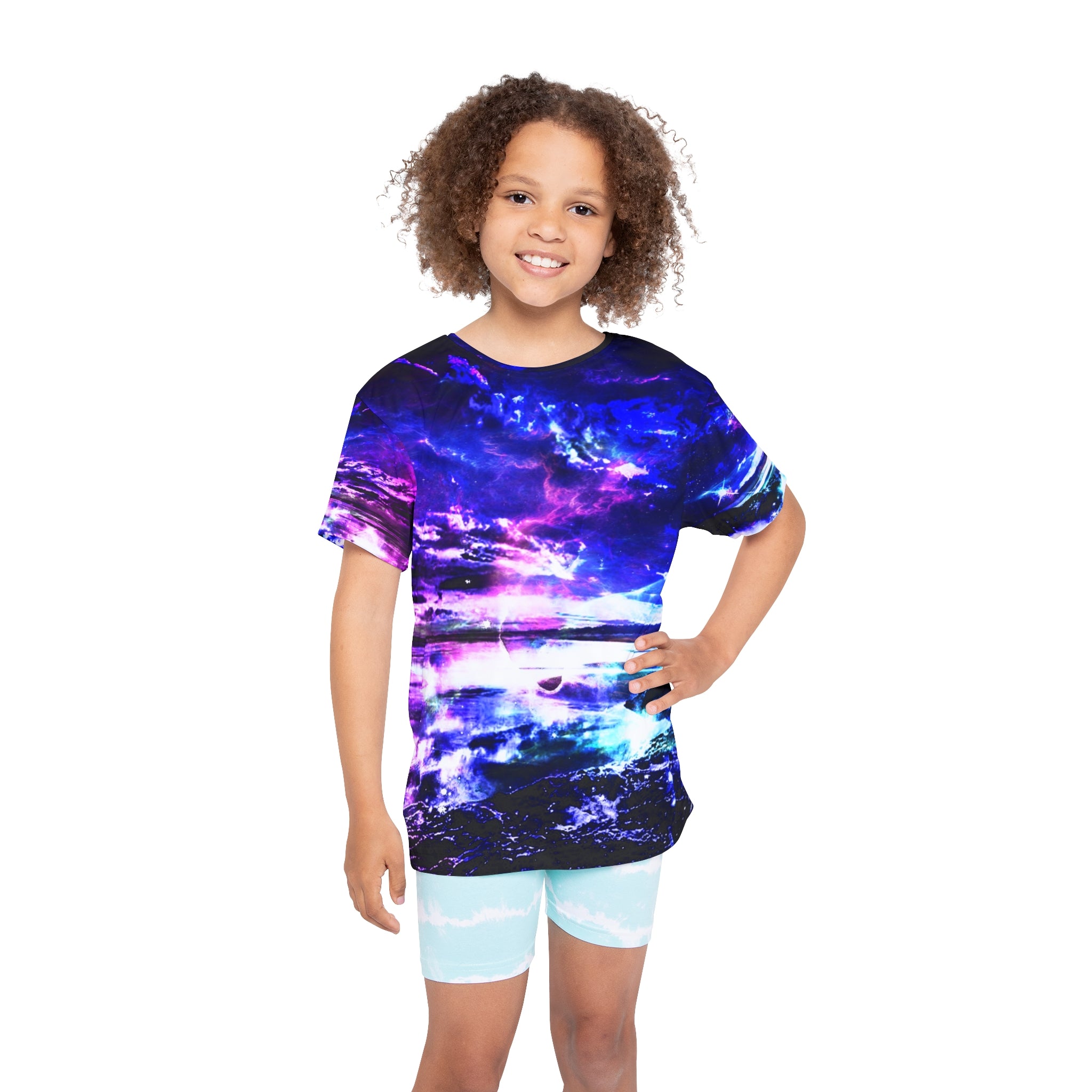 Amethyst Dancing Sea Dreams Kids Sports Jersey