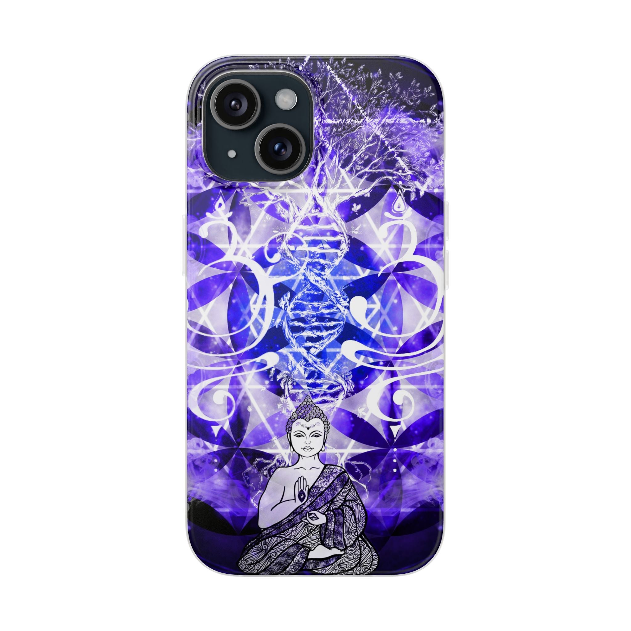 Katerina's Dragon's Eye Buddha Meditations Flexi Cases