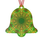 Katerina's Yule Lighted String Desires Metal Ornaments