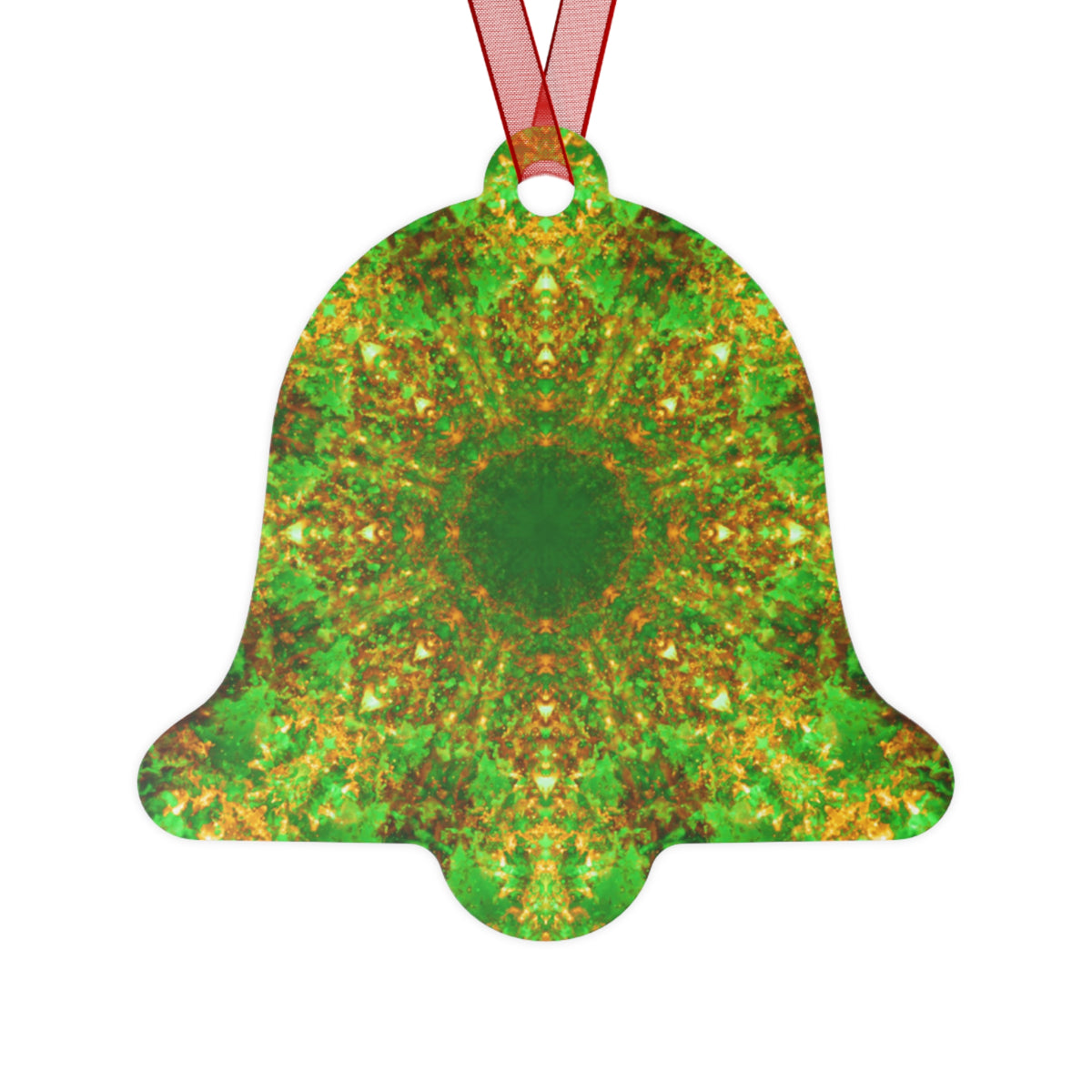Katerina's Yule Lighted String Desires Metal Ornaments