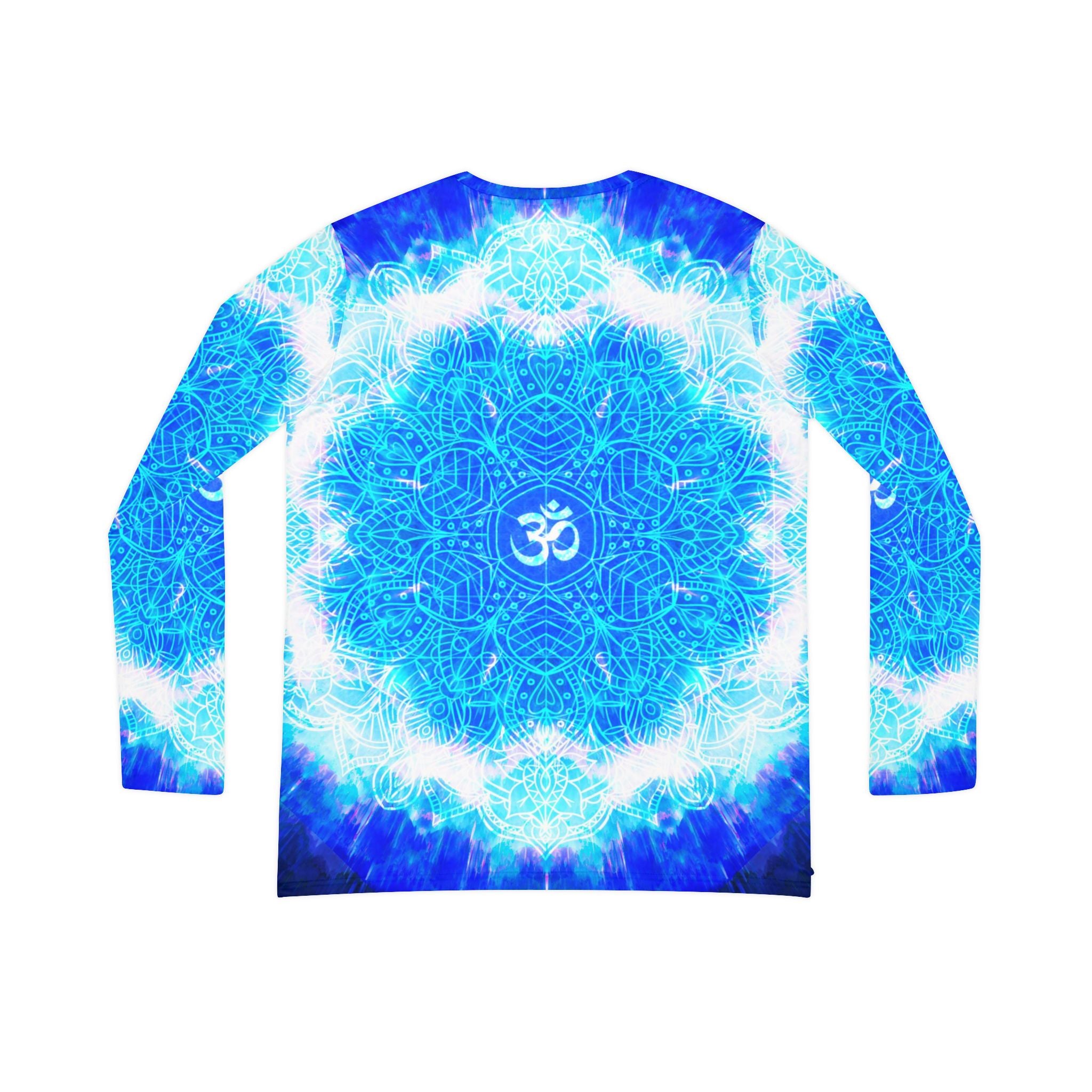 Amen Jin's Blue Sun Om Meditations Long Sleeve V-neck