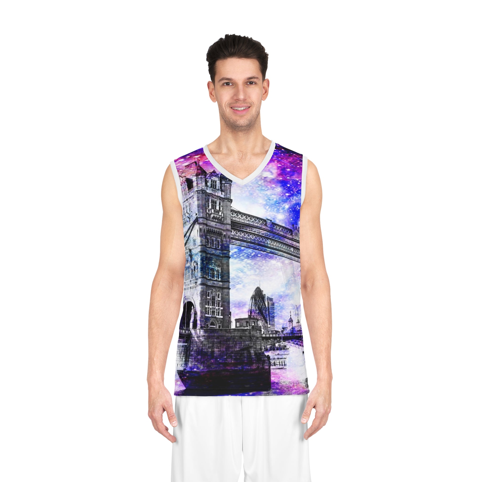 Rainbow Universe London Dreams Basketball Jersey