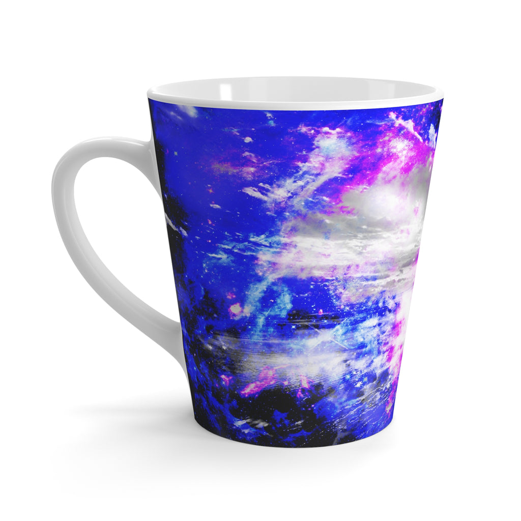 Amethyst Rose Dancing Sea Dreams Latte Mug